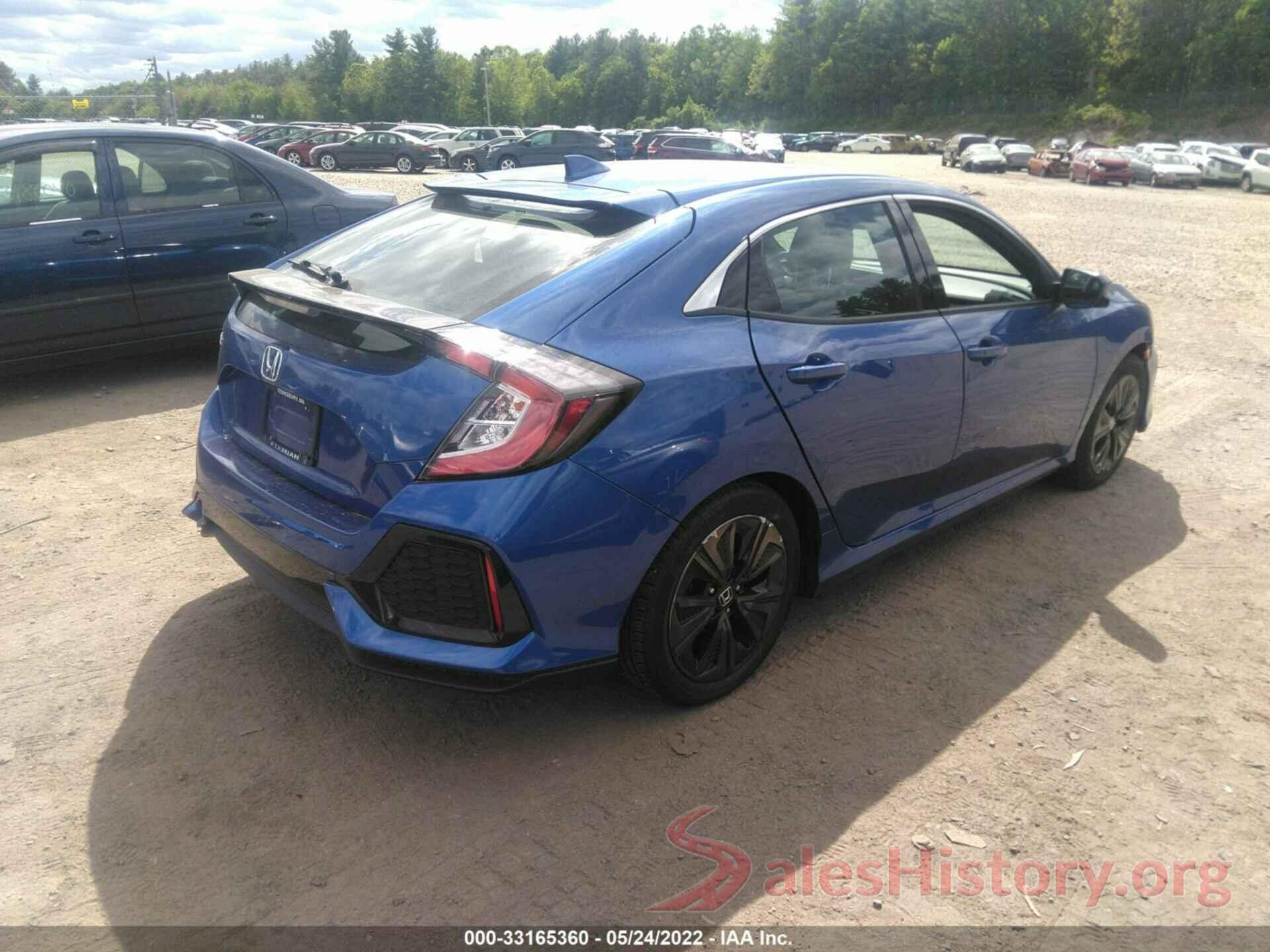 SHHFK7H62KU405852 2019 HONDA CIVIC HATCHBACK