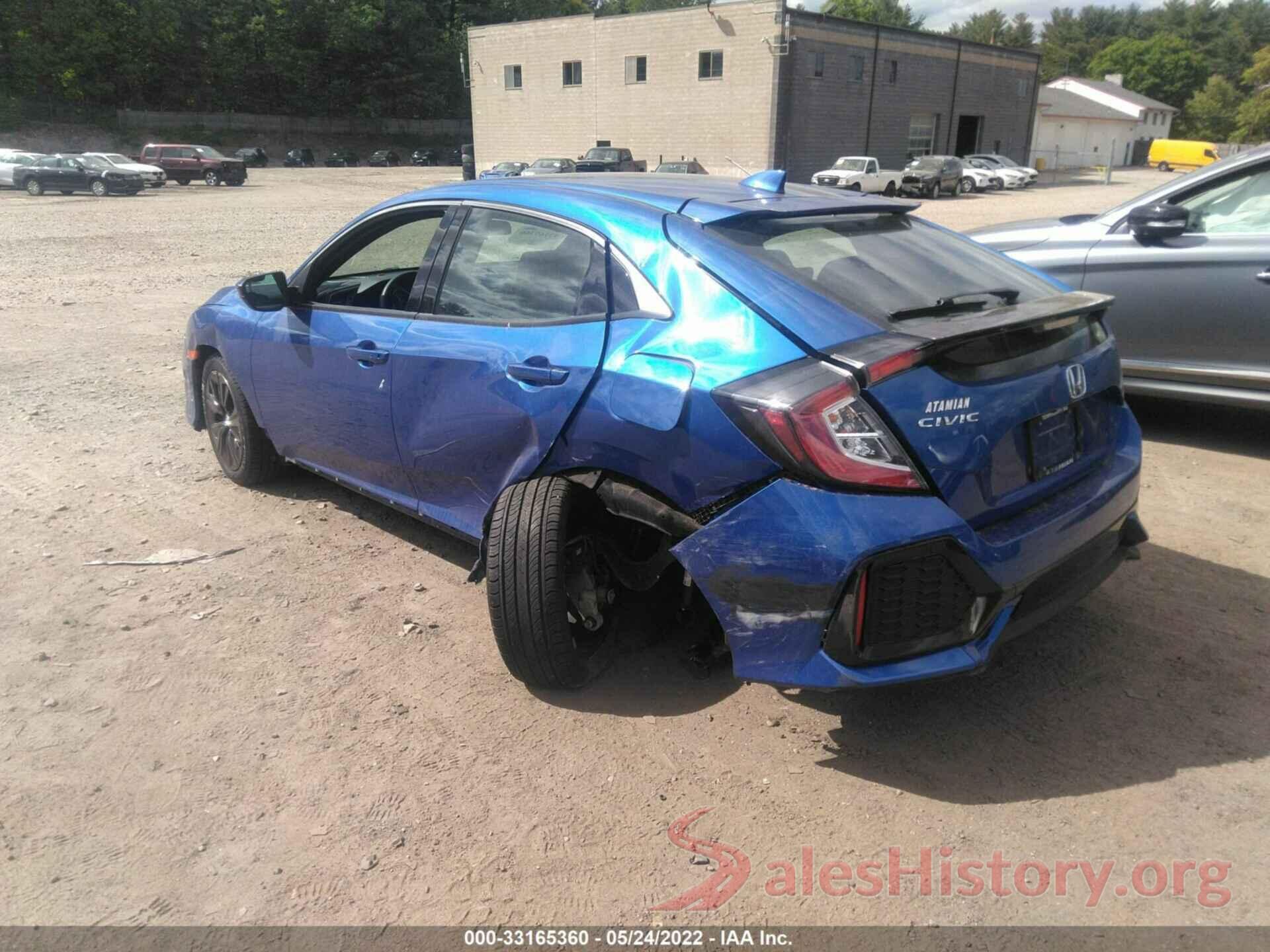 SHHFK7H62KU405852 2019 HONDA CIVIC HATCHBACK