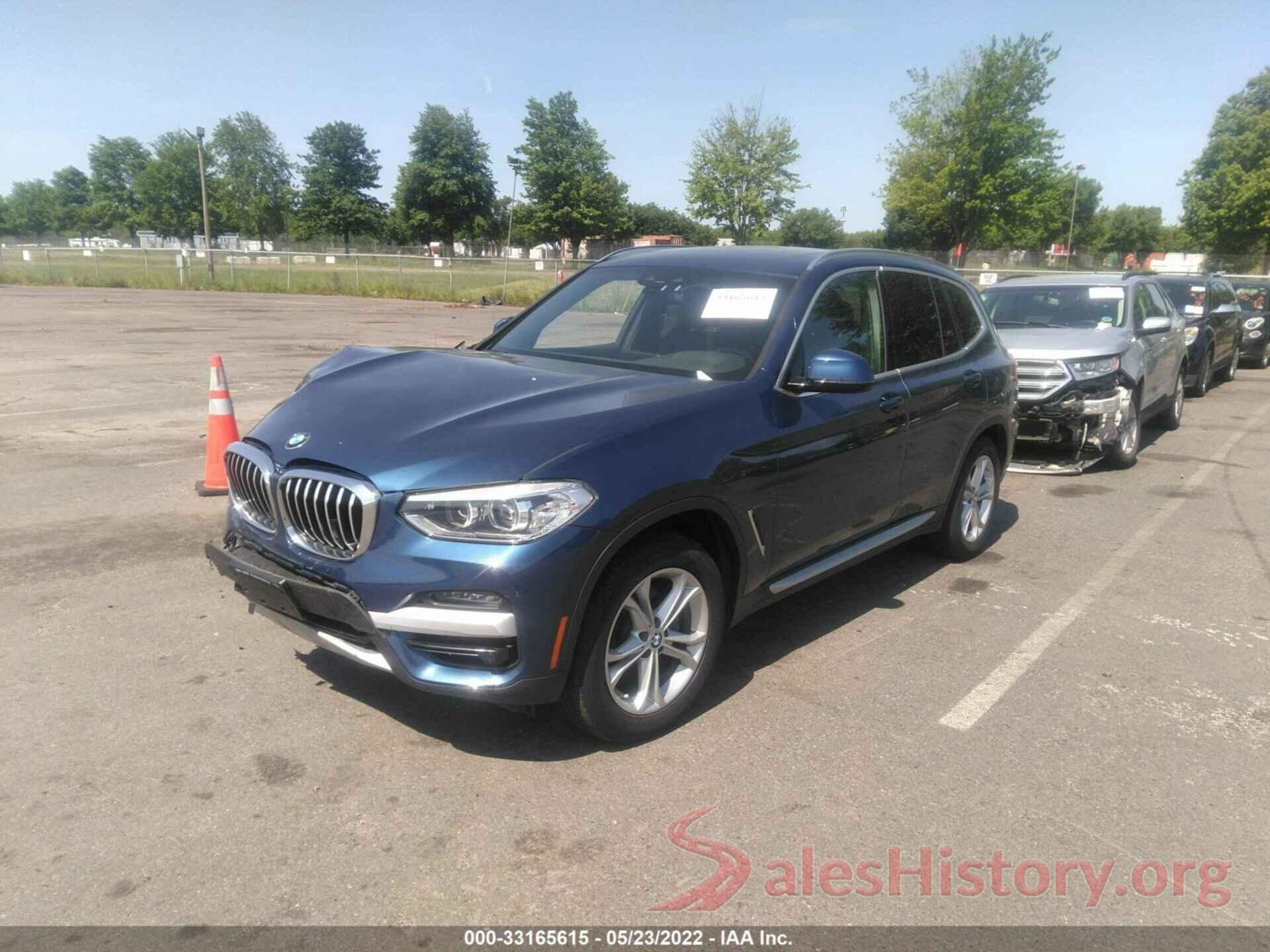 5UXTY5C06L9C98263 2020 BMW X3