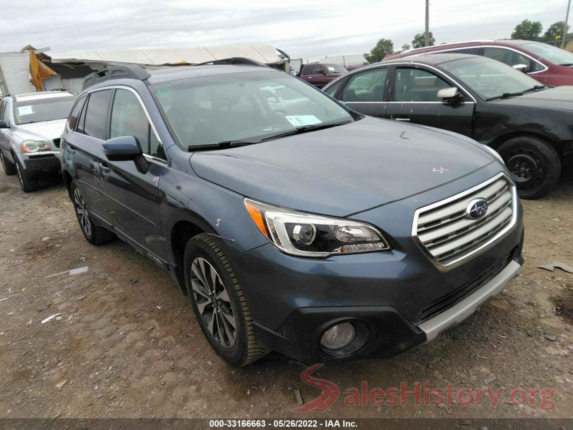 4S4BSALCXG3217381 2016 SUBARU OUTBACK