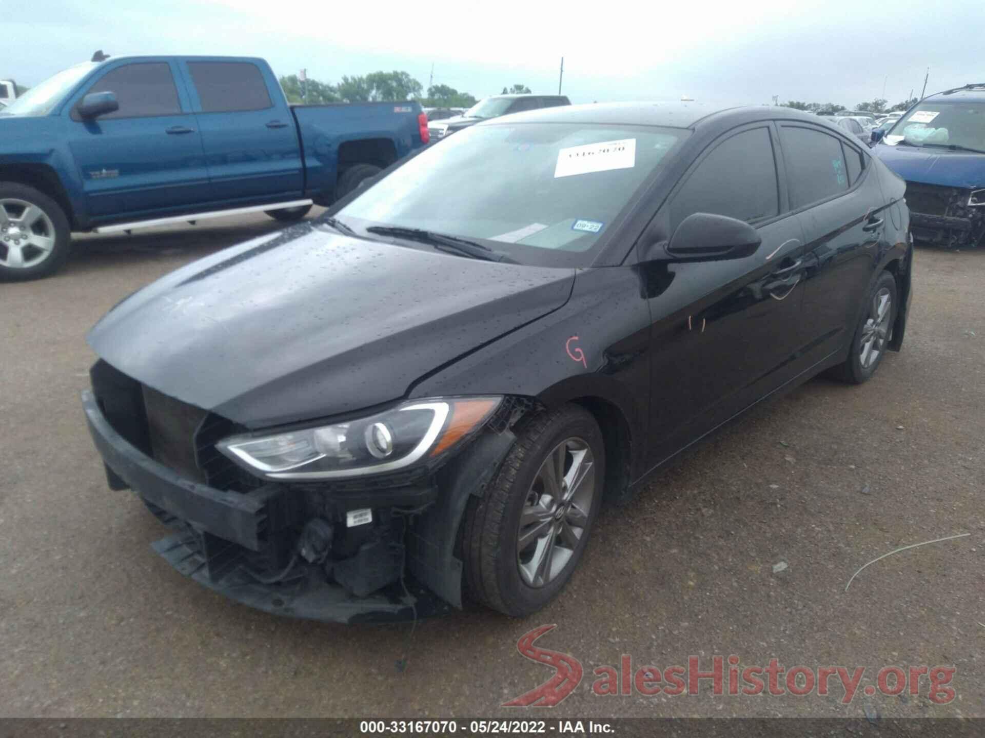 5NPD84LF7HH037899 2017 HYUNDAI ELANTRA