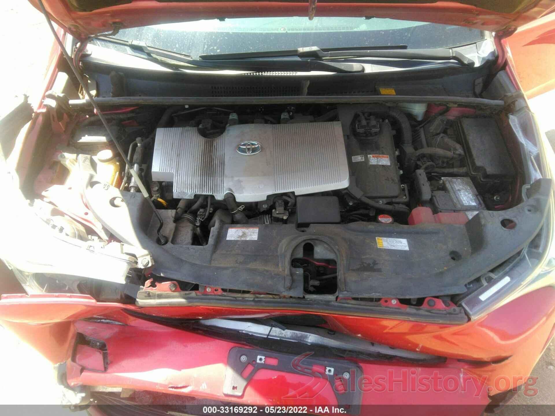 JTDKBRFUXG3514125 2016 TOYOTA PRIUS