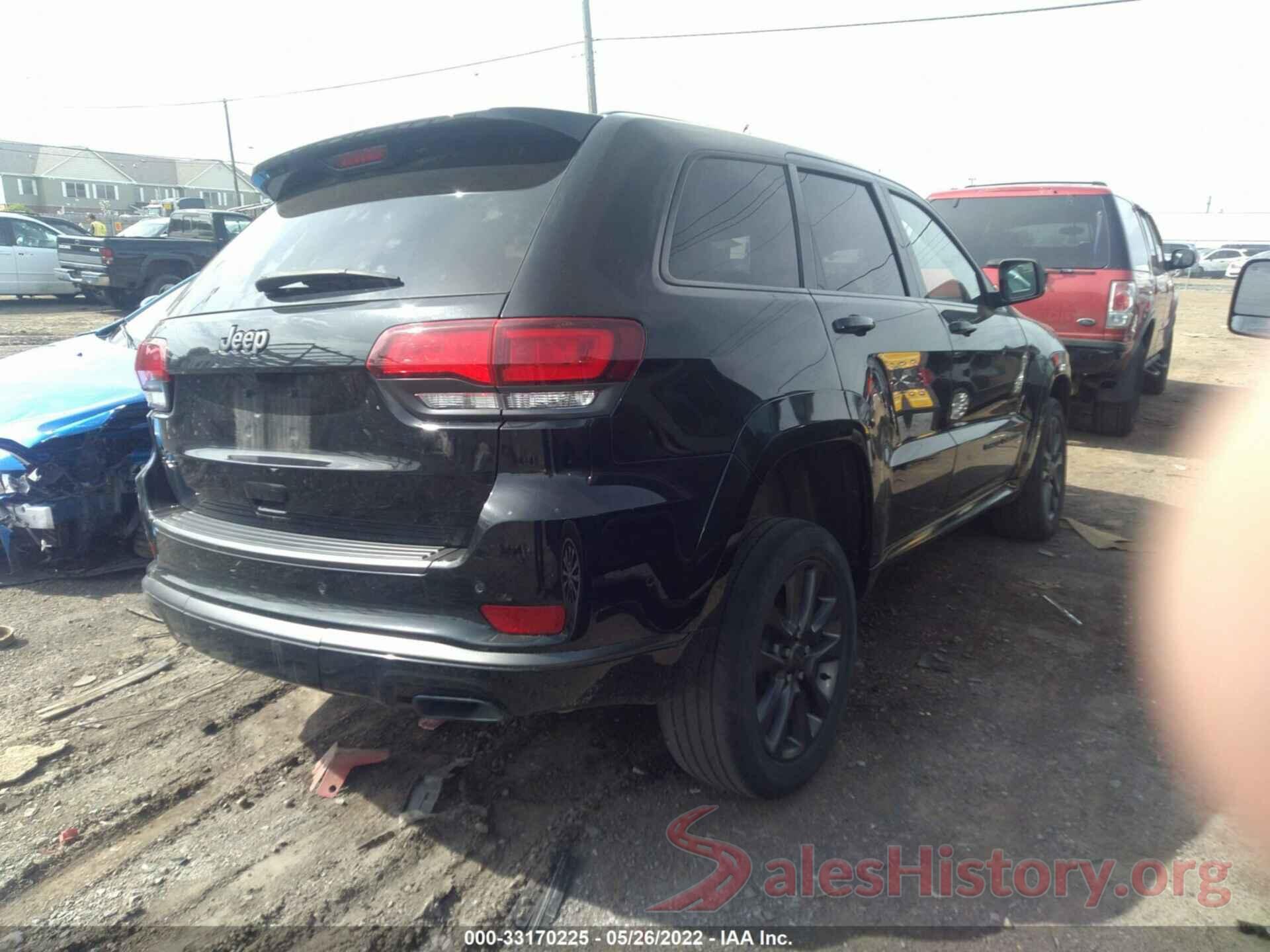 1C4RJFCG0JC121580 2018 JEEP GRAND CHEROKEE