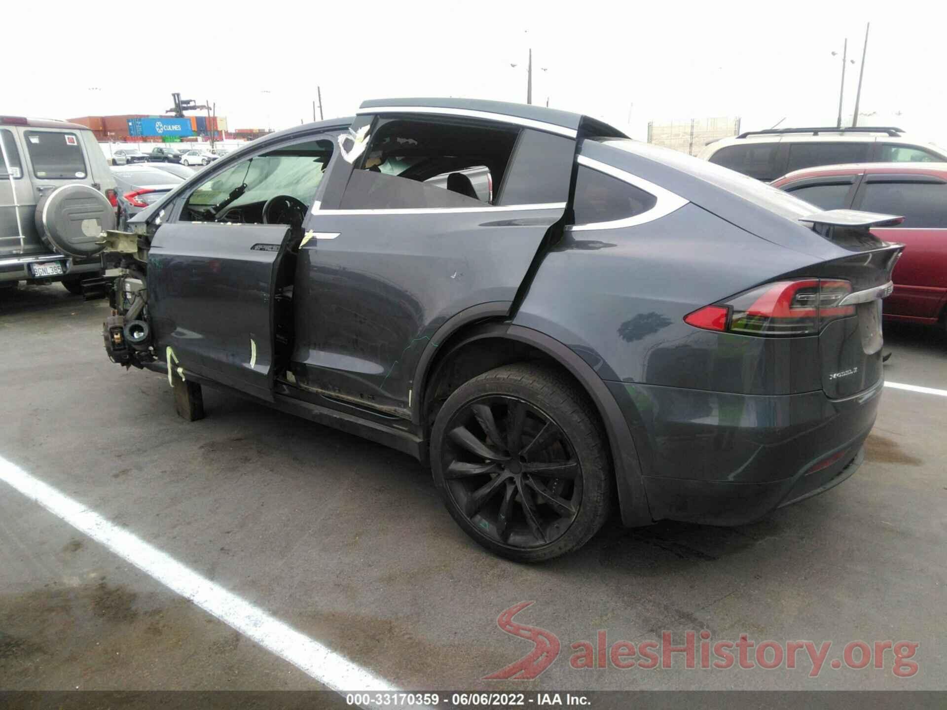 5YJXCDE24HF067446 2017 TESLA MODEL X