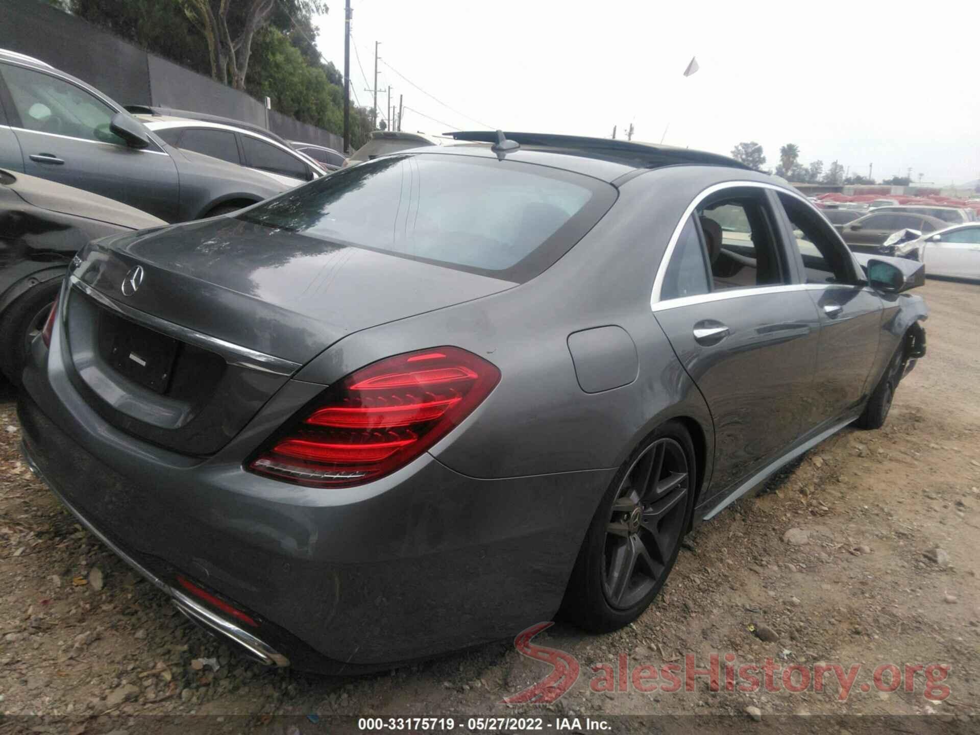 WDDUG6GB8JA374395 2018 MERCEDES-BENZ S-CLASS