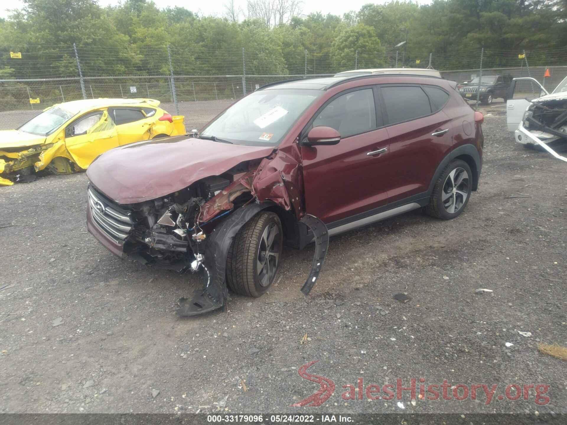 KM8J33A27HU341568 2017 HYUNDAI TUCSON