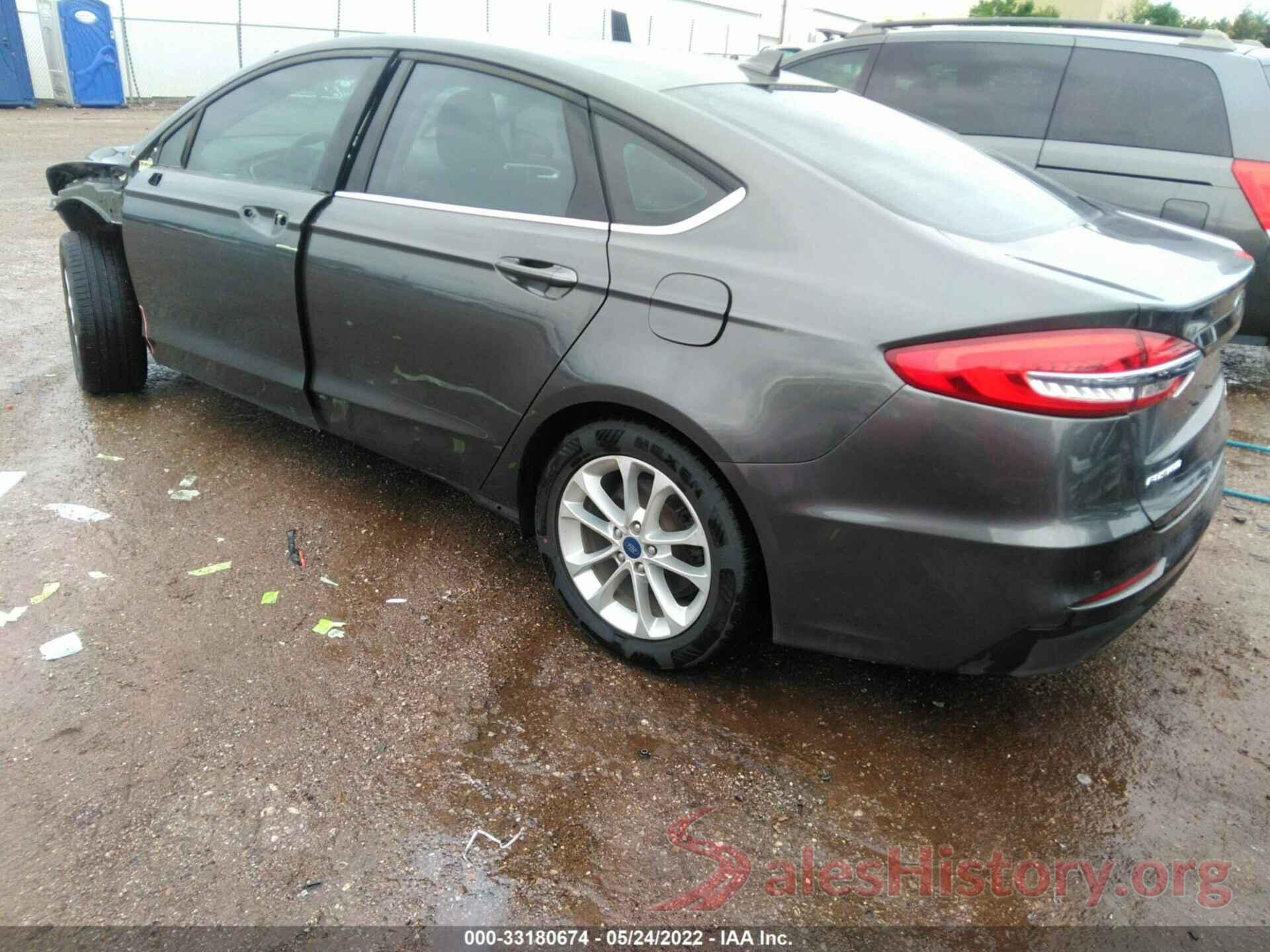 3FA6P0HD1KR198755 2019 FORD FUSION