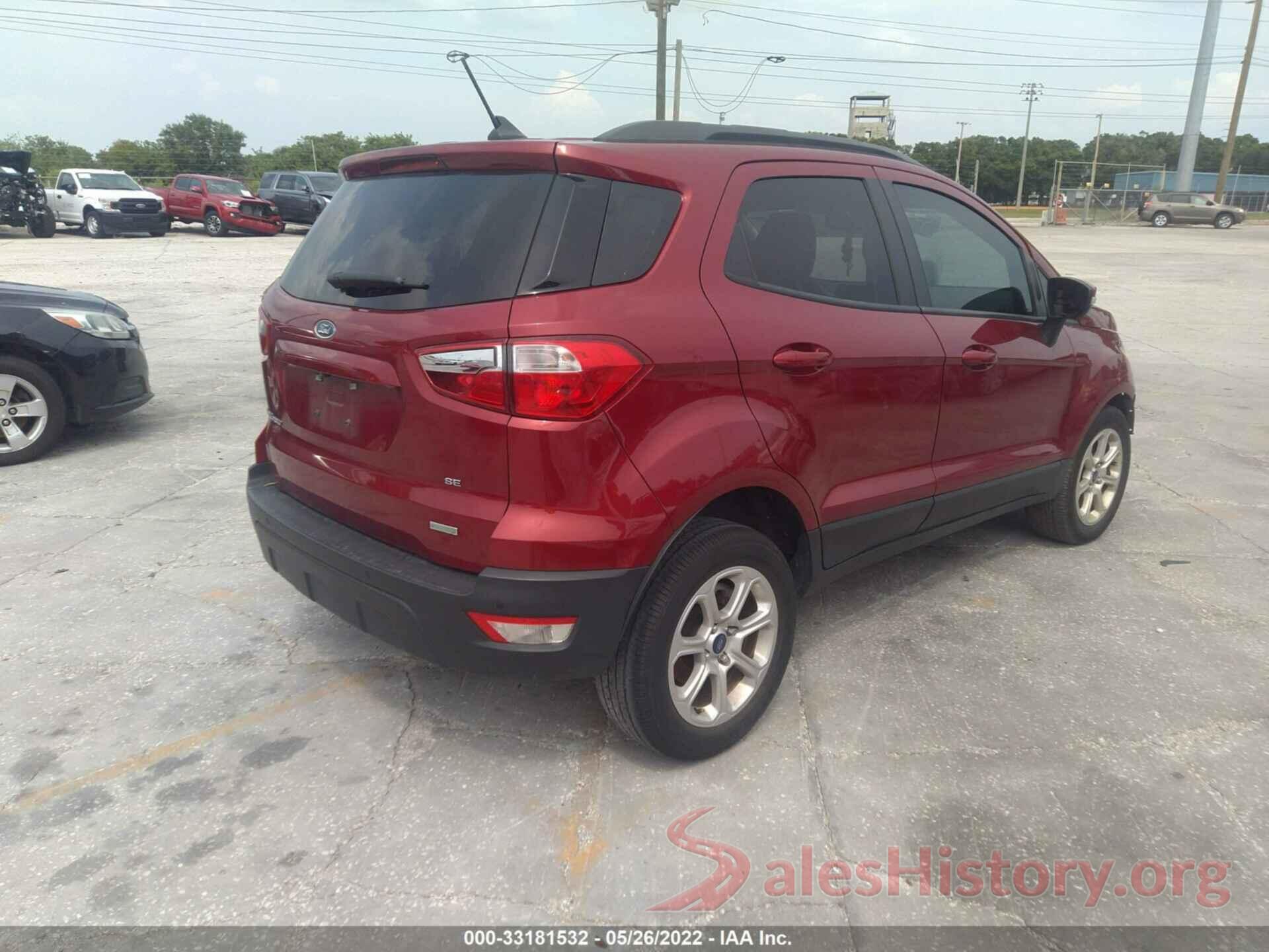 MAJ3S2GE1KC297873 2019 FORD ECOSPORT