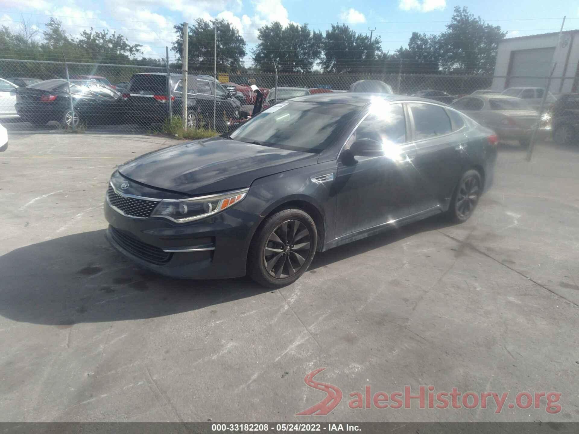 5XXGU4L38GG009814 2016 KIA OPTIMA