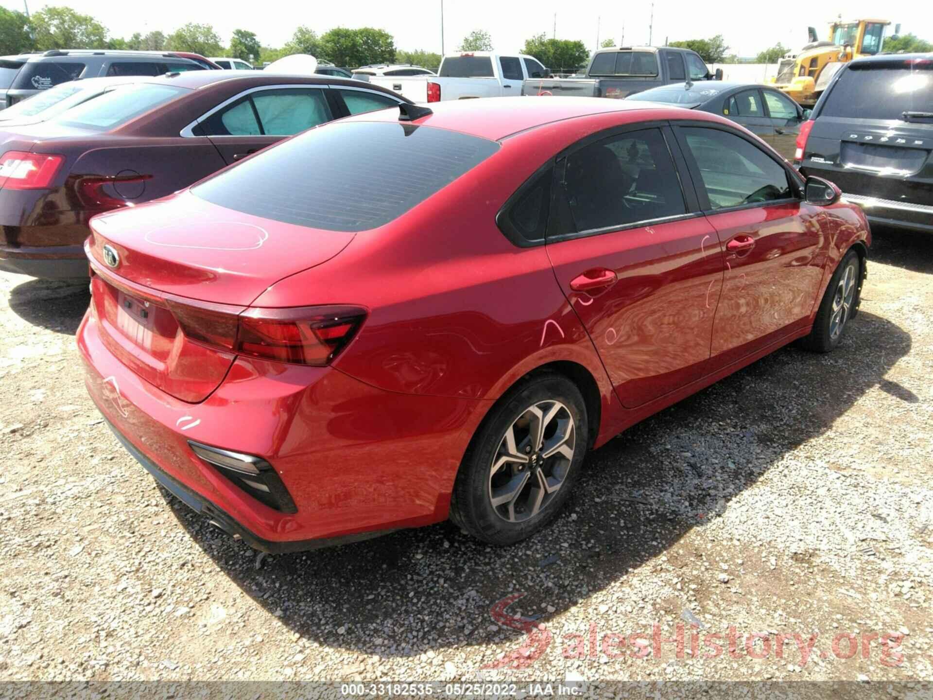 3KPF24AD4KE035647 2019 KIA FORTE