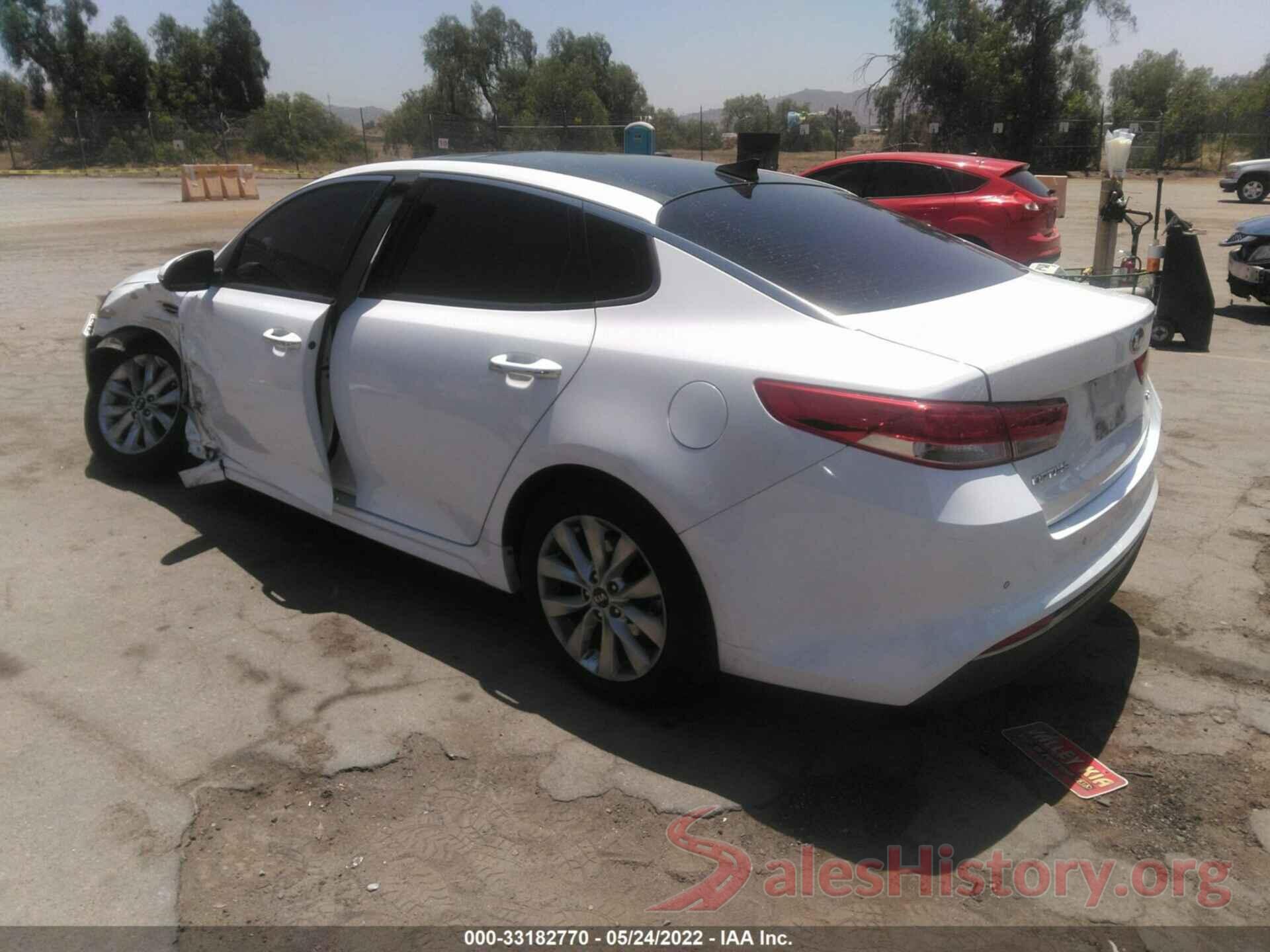 5XXGU4L31JG207156 2018 KIA OPTIMA