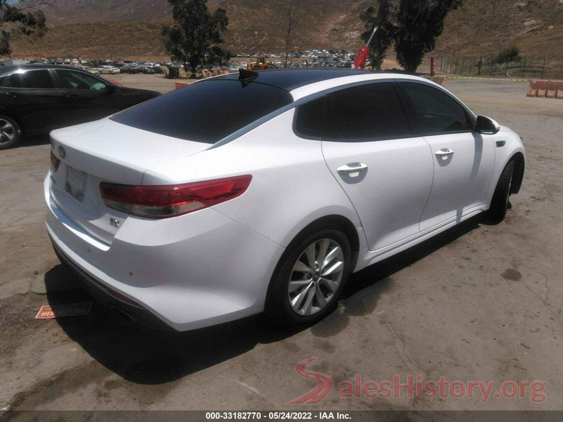 5XXGU4L31JG207156 2018 KIA OPTIMA