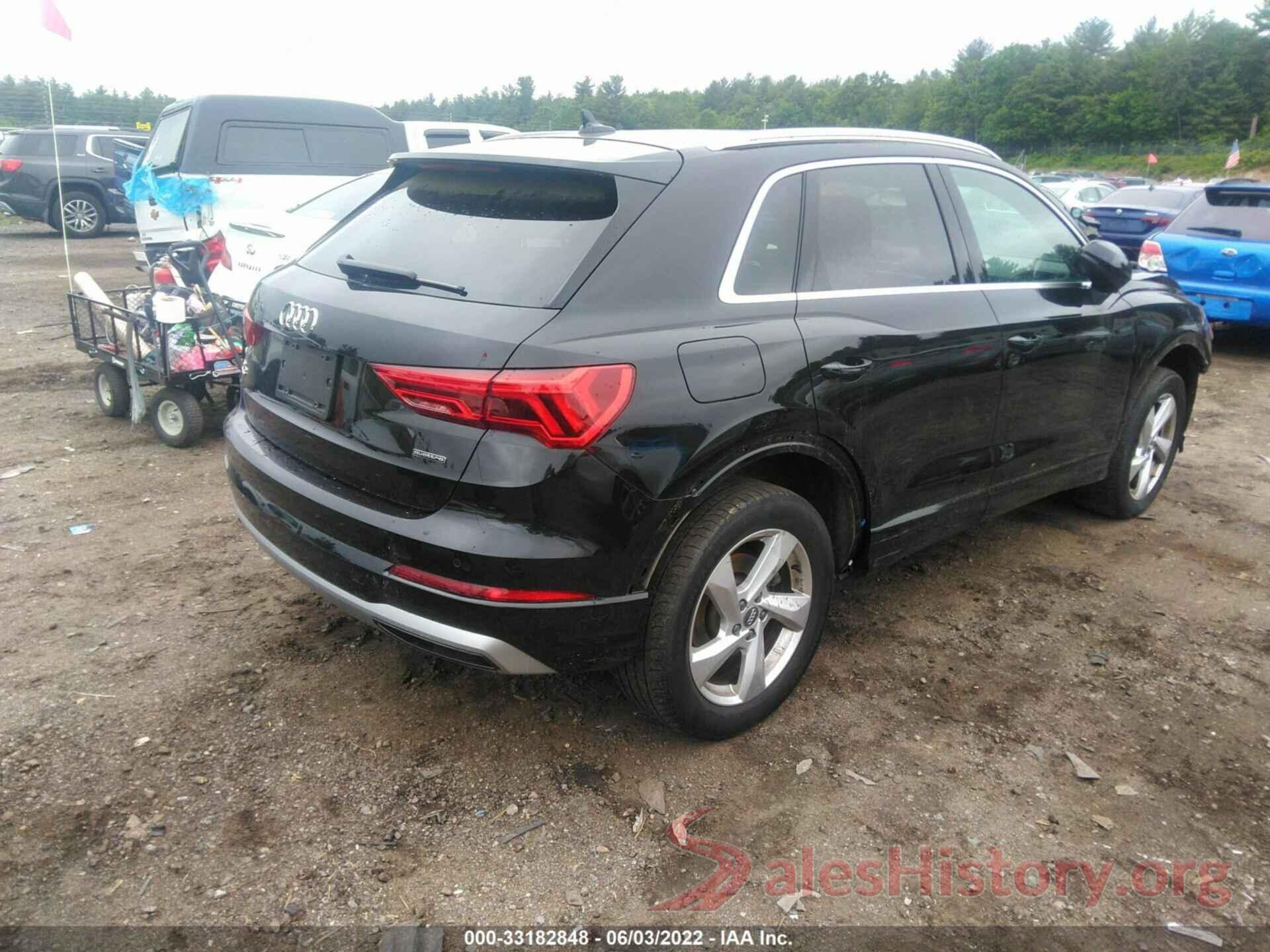 WA1AECF31L1009792 2020 AUDI Q3