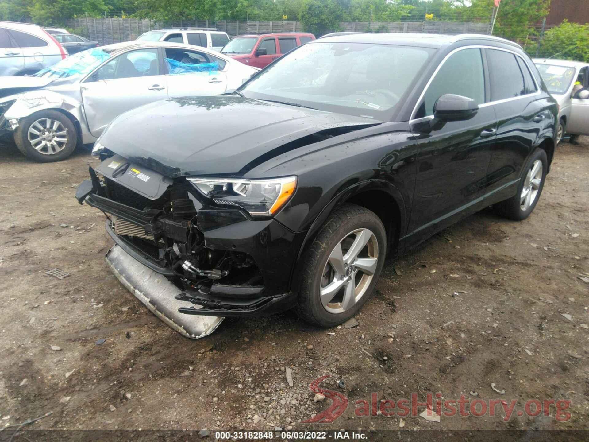 WA1AECF31L1009792 2020 AUDI Q3