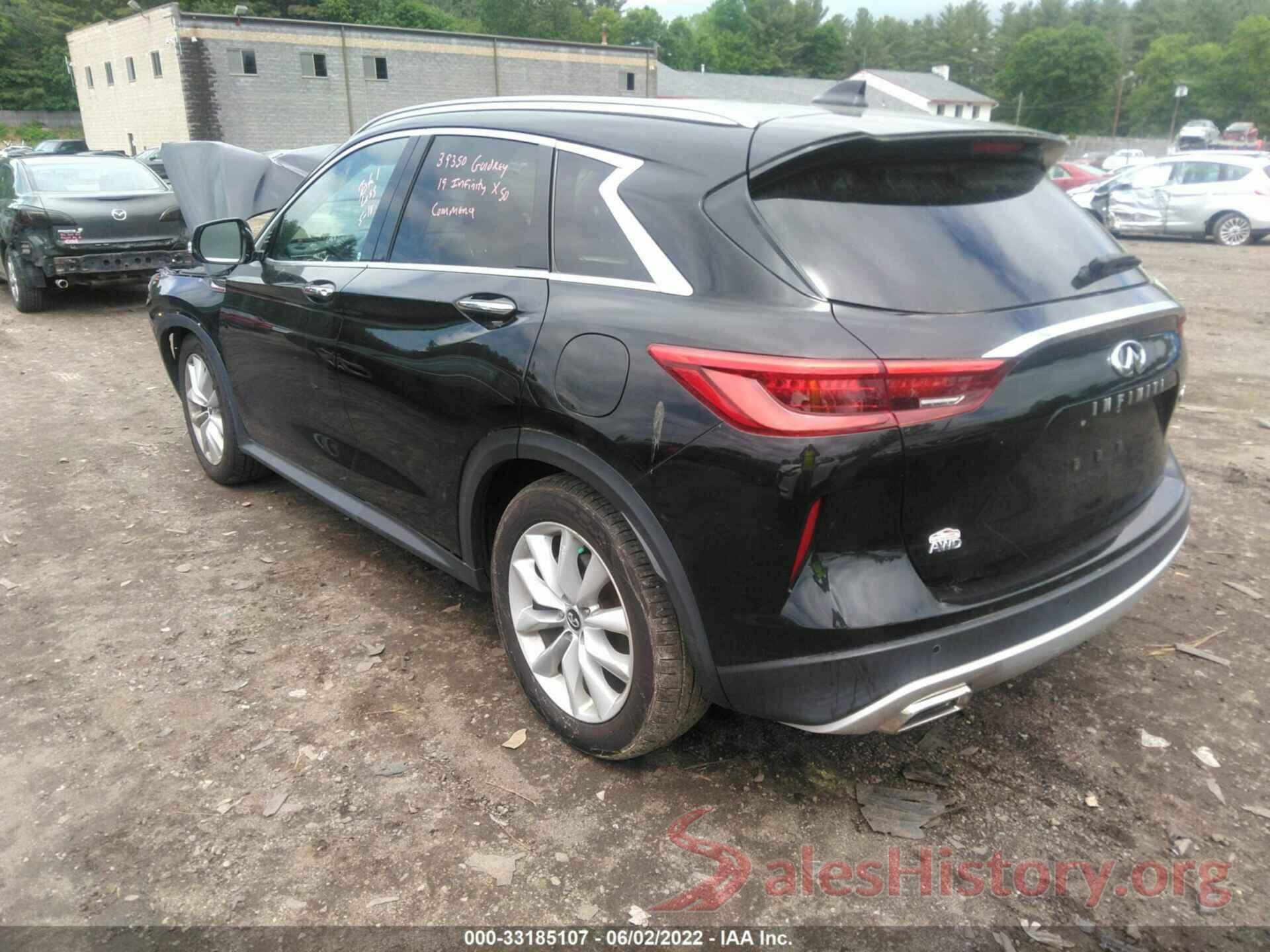 3PCAJ5M36KF110493 2019 INFINITI QX50