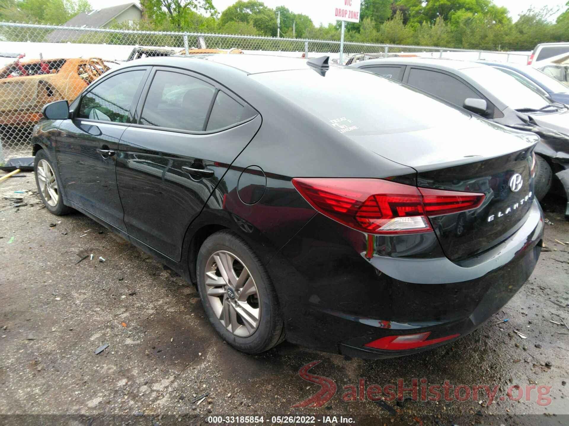 5NPD84LF3KH411898 2019 HYUNDAI ELANTRA