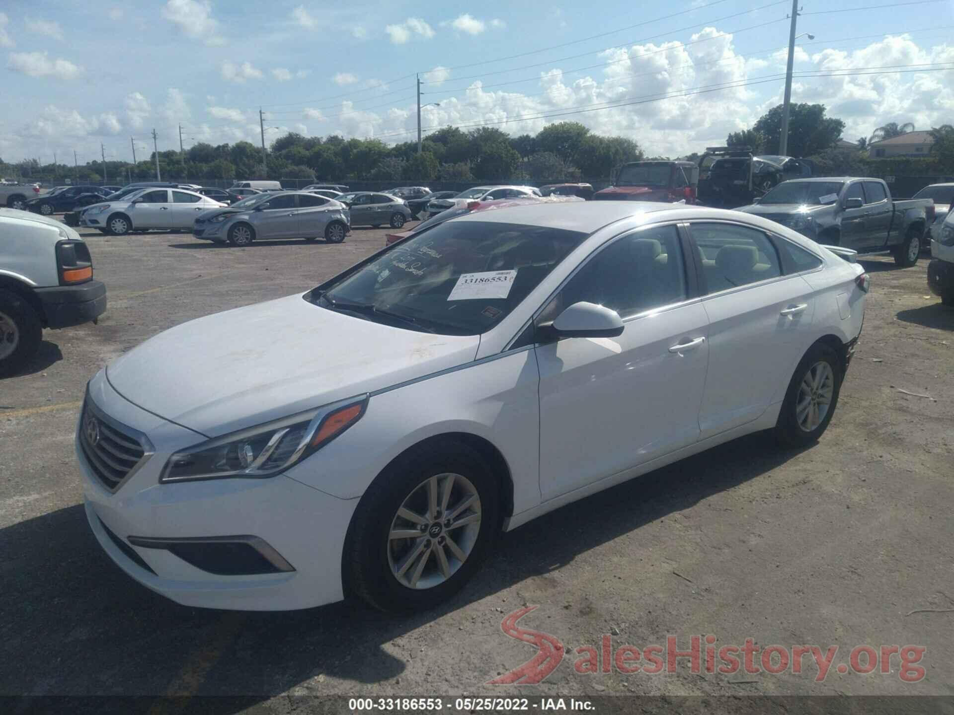 5NPE24AF8HH572636 2017 HYUNDAI SONATA