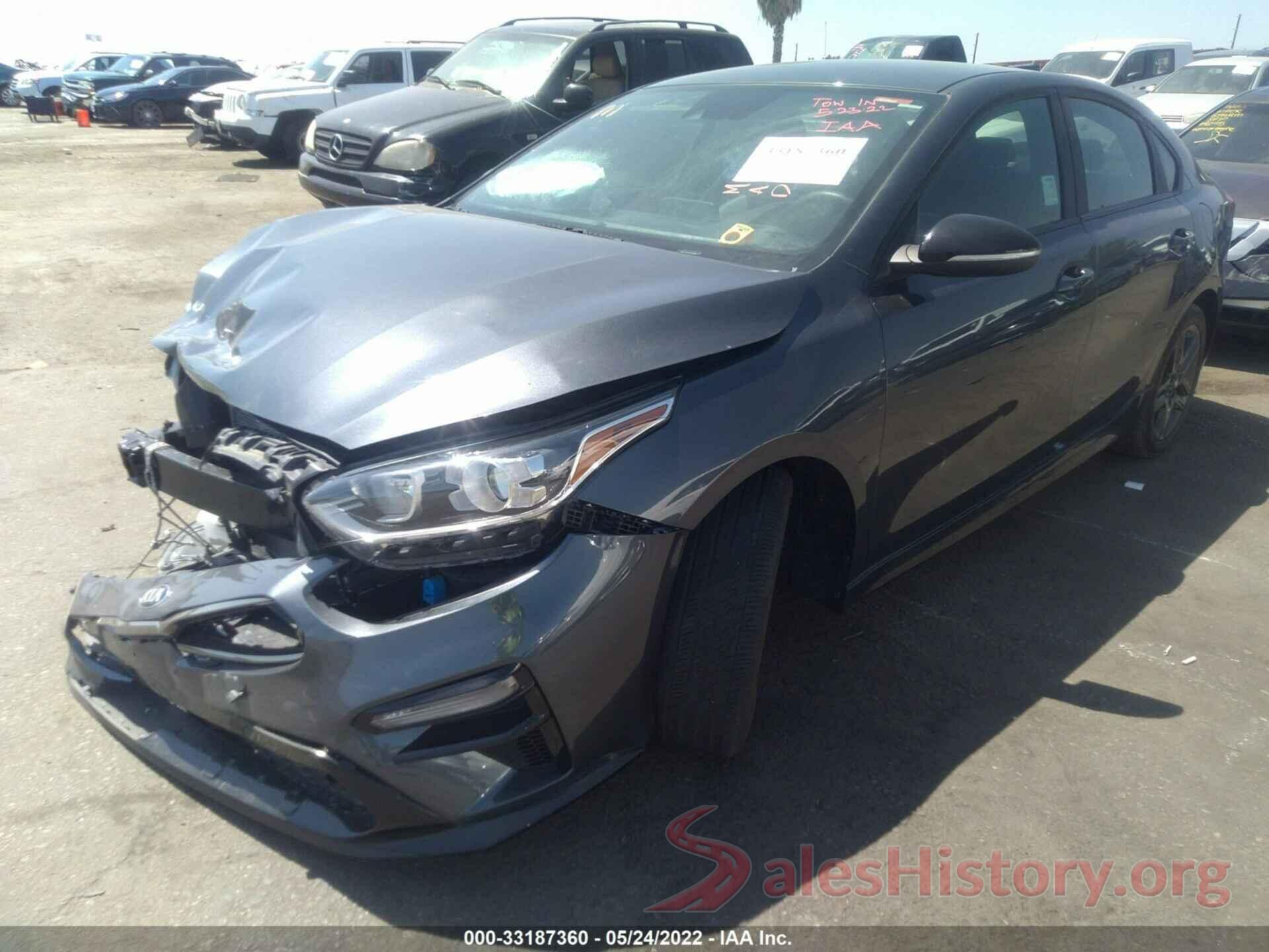 3KPF34AD4LE255899 2020 KIA FORTE