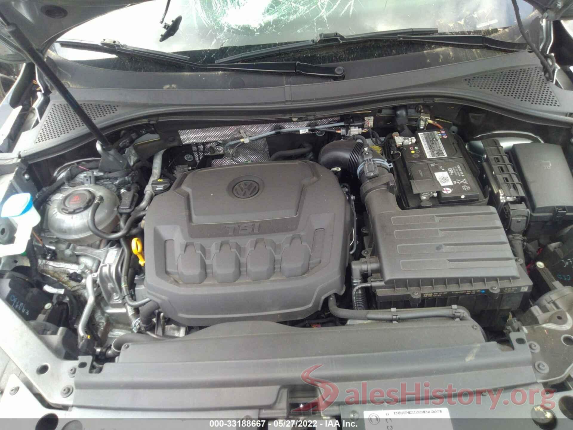 3VV0B7AX0KM144907 2019 VOLKSWAGEN TIGUAN