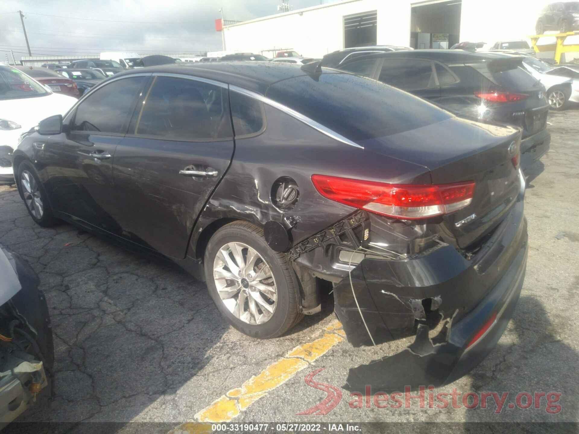 5XXGU4L30HG134694 2017 KIA OPTIMA