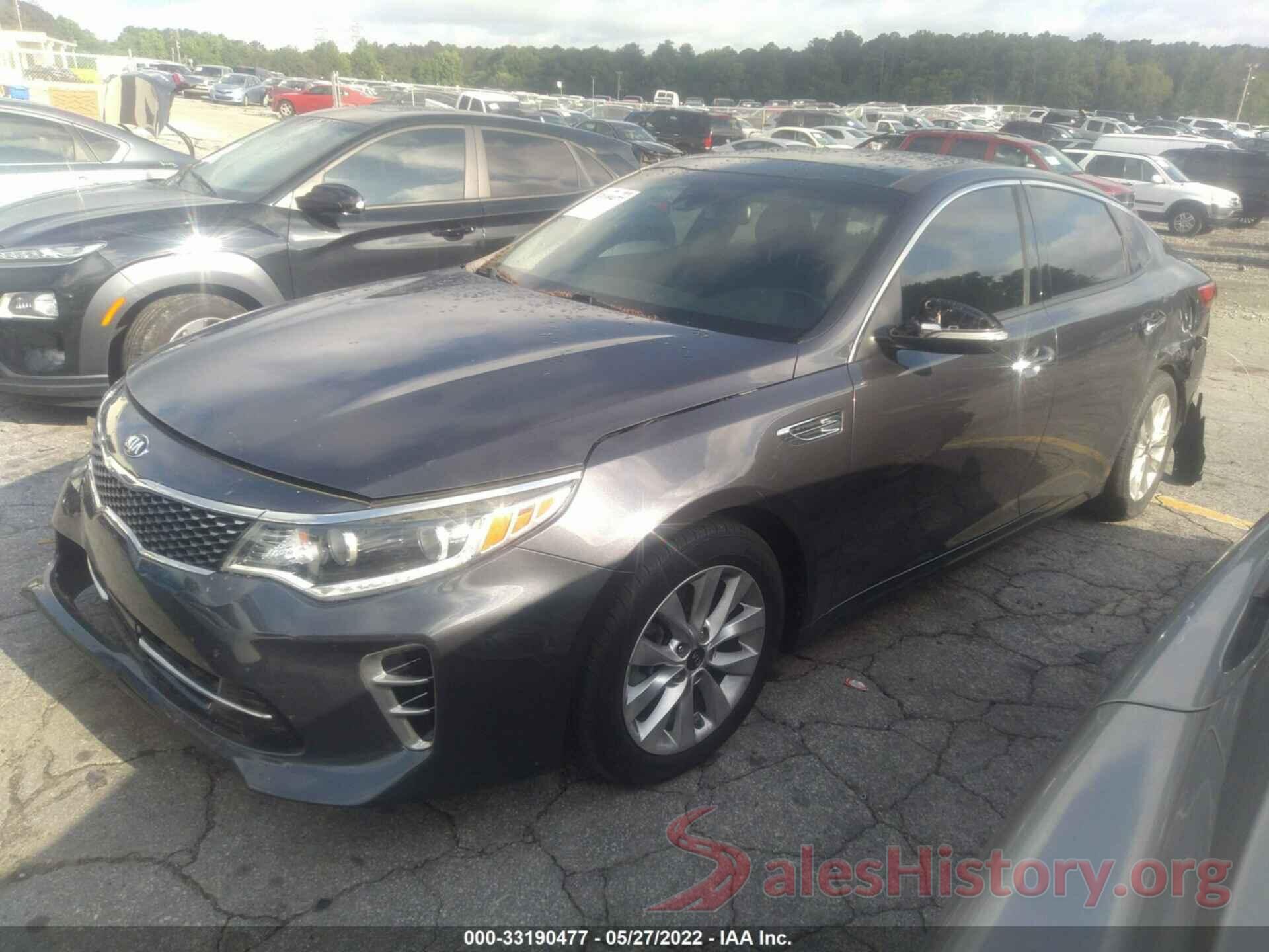 5XXGU4L30HG134694 2017 KIA OPTIMA