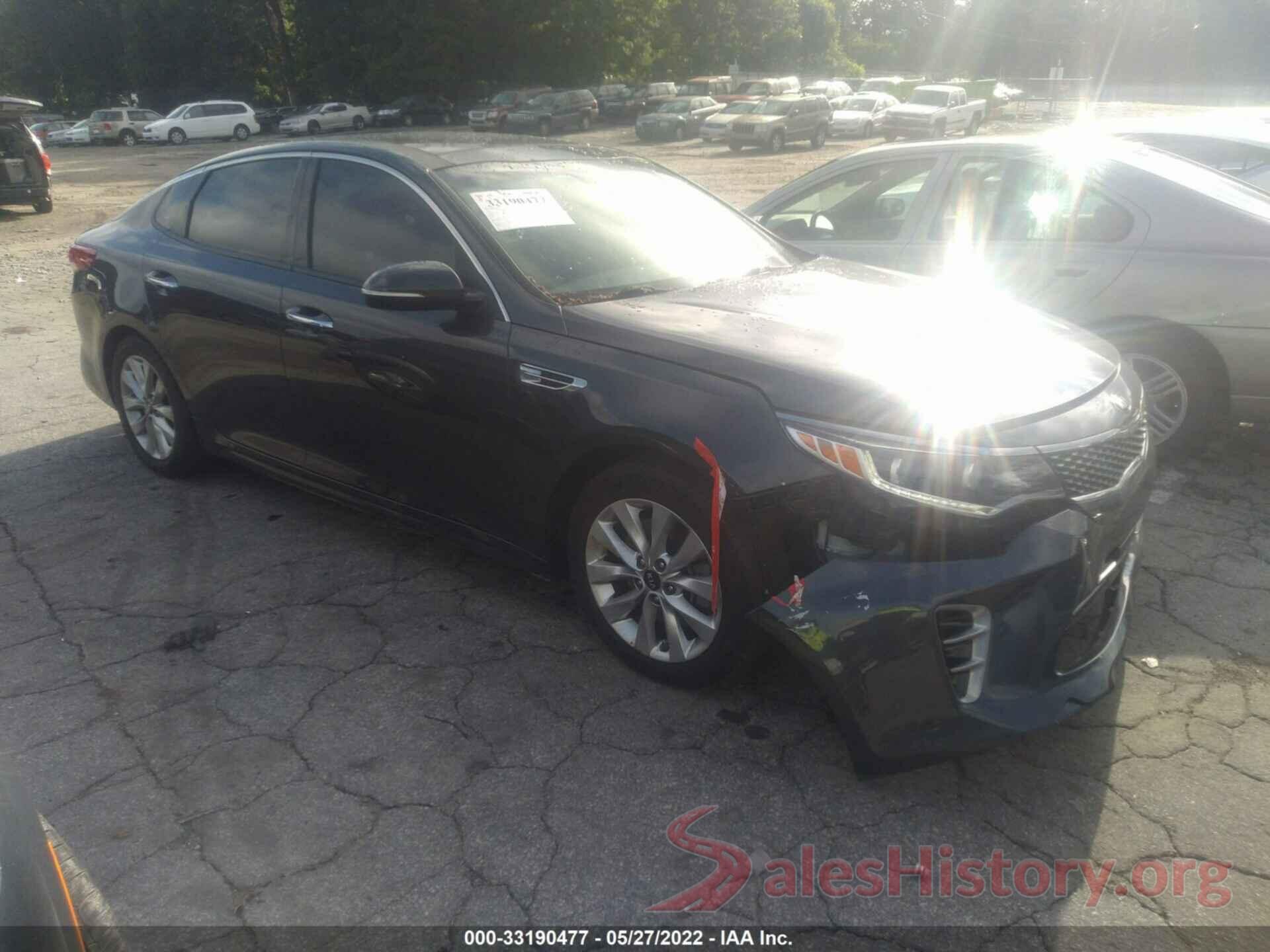 5XXGU4L30HG134694 2017 KIA OPTIMA