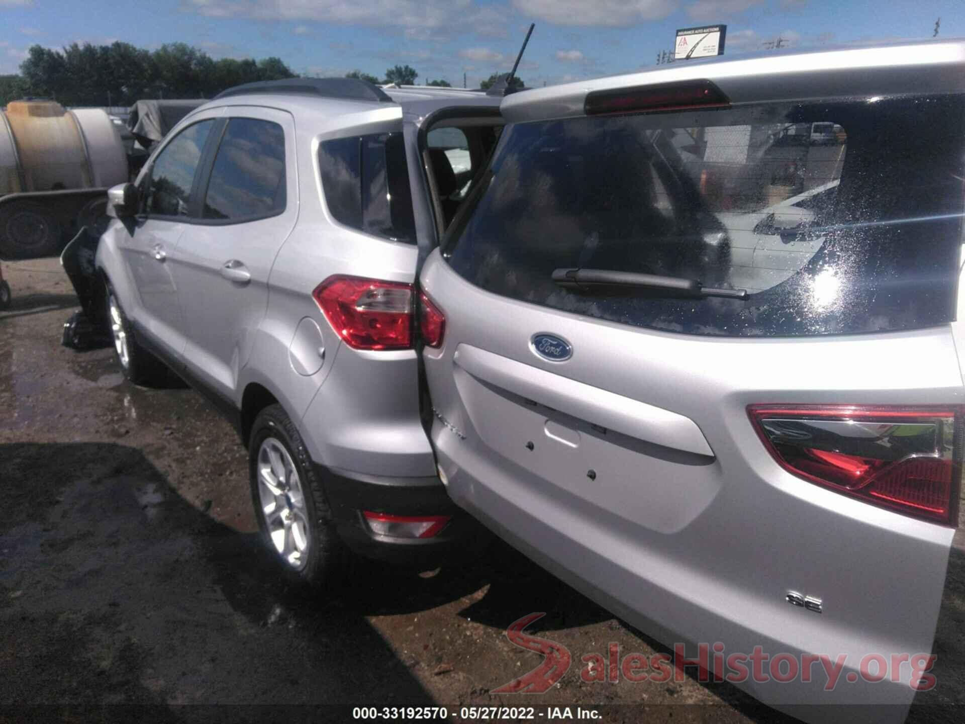 MAJ3S2GE5MC449544 2021 FORD ECOSPORT