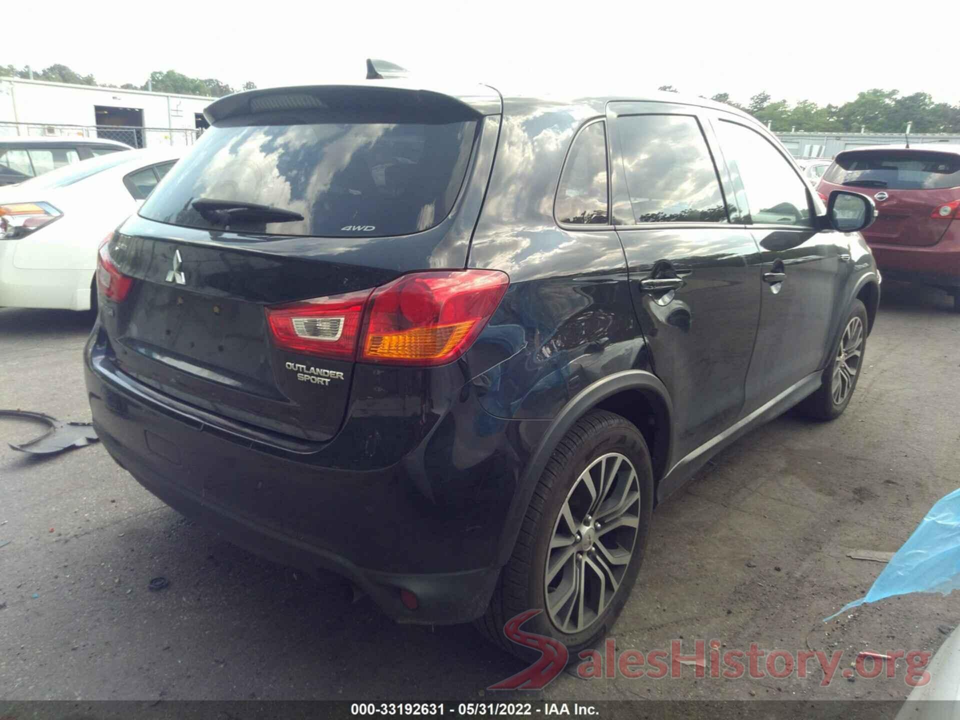 JA4AR3AU2HZ068525 2017 MITSUBISHI OUTLANDER SPORT