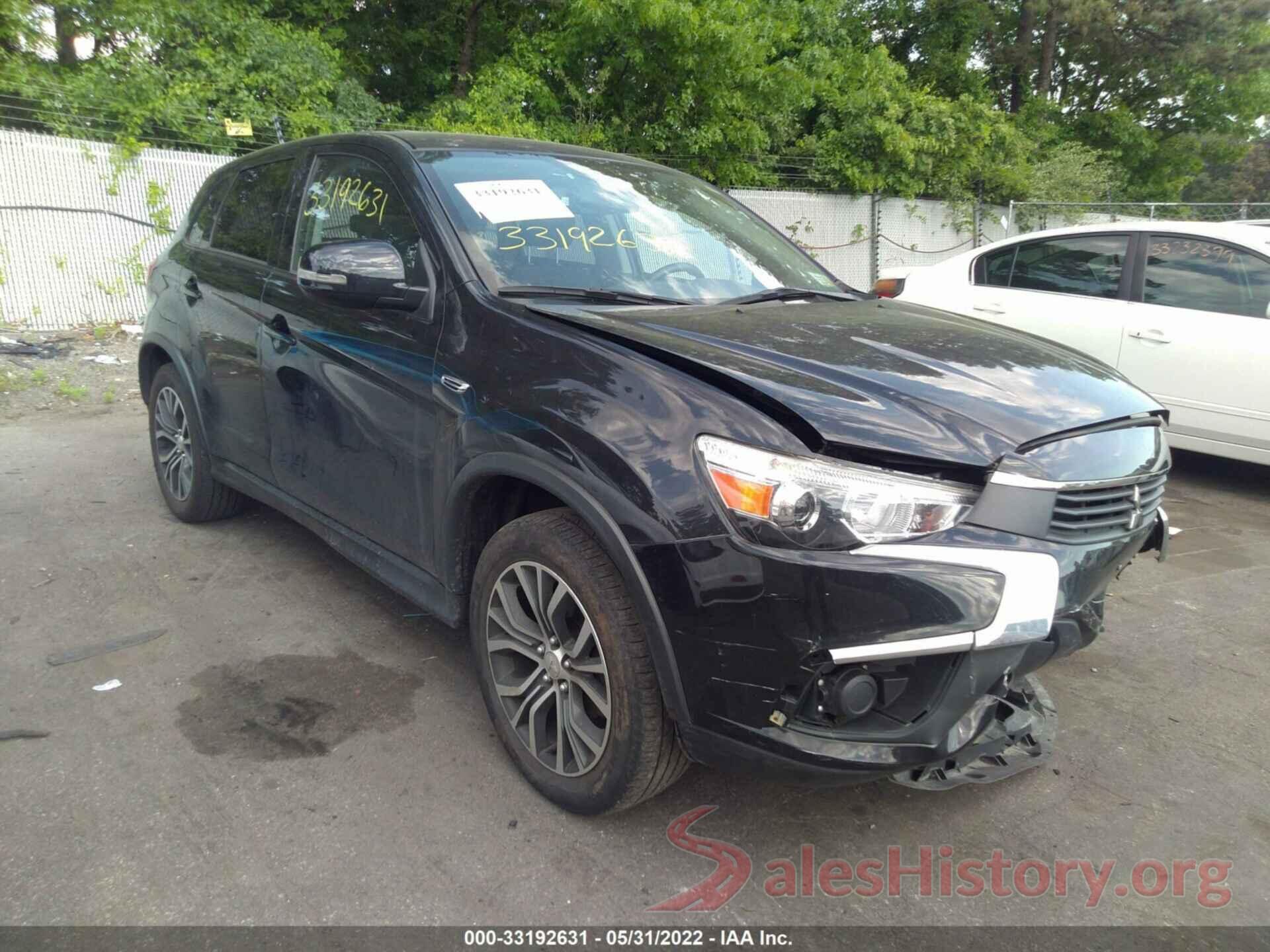 JA4AR3AU2HZ068525 2017 MITSUBISHI OUTLANDER SPORT