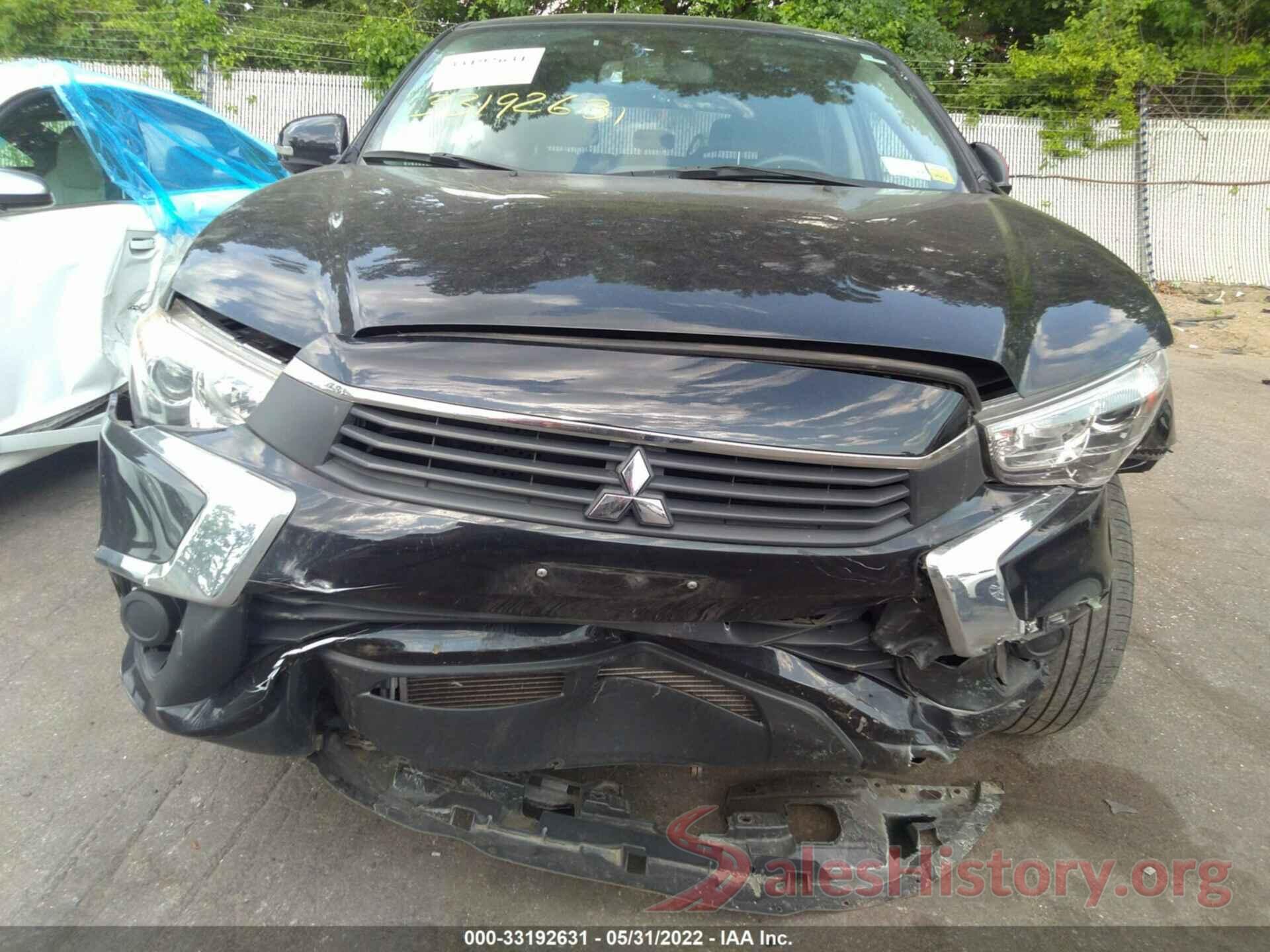 JA4AR3AU2HZ068525 2017 MITSUBISHI OUTLANDER SPORT