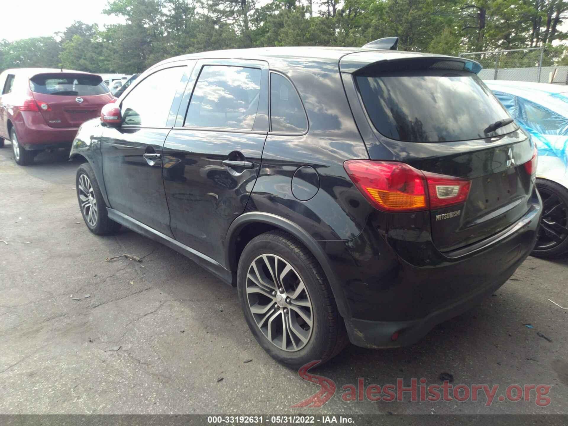 JA4AR3AU2HZ068525 2017 MITSUBISHI OUTLANDER SPORT