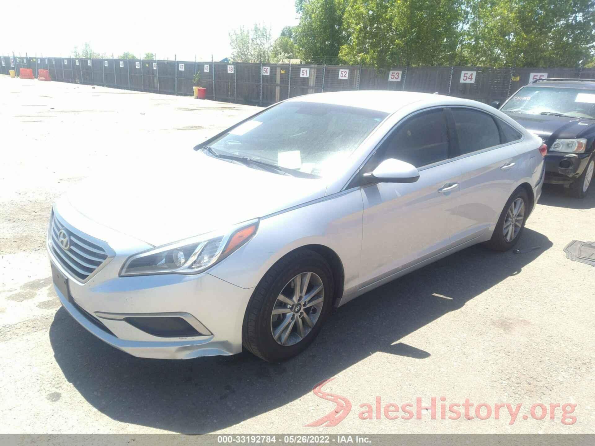 5NPE24AF0HH561503 2017 HYUNDAI SONATA