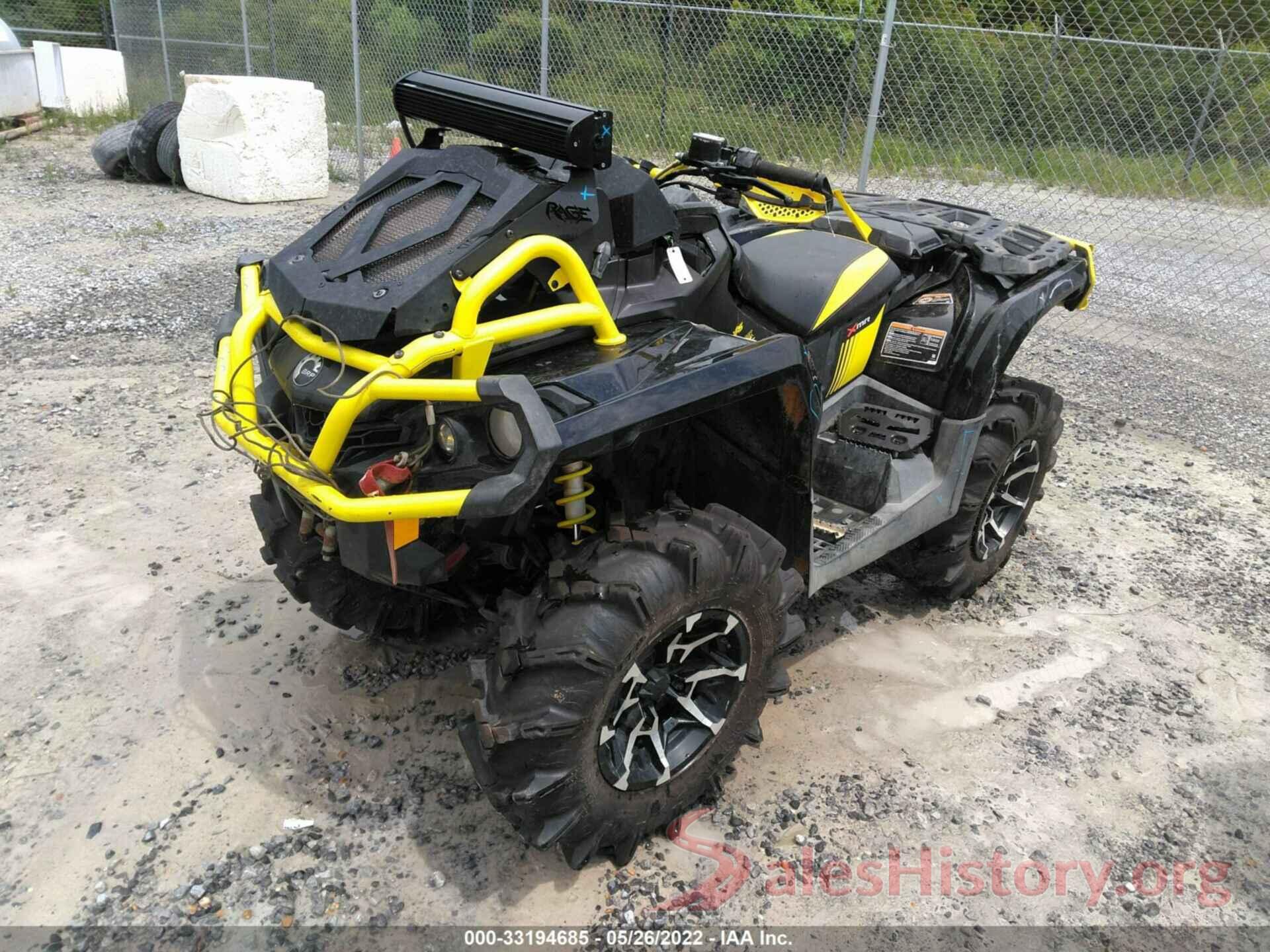 3JBLWAX47JJ001692 2018 CAN-AM OUTLANDER