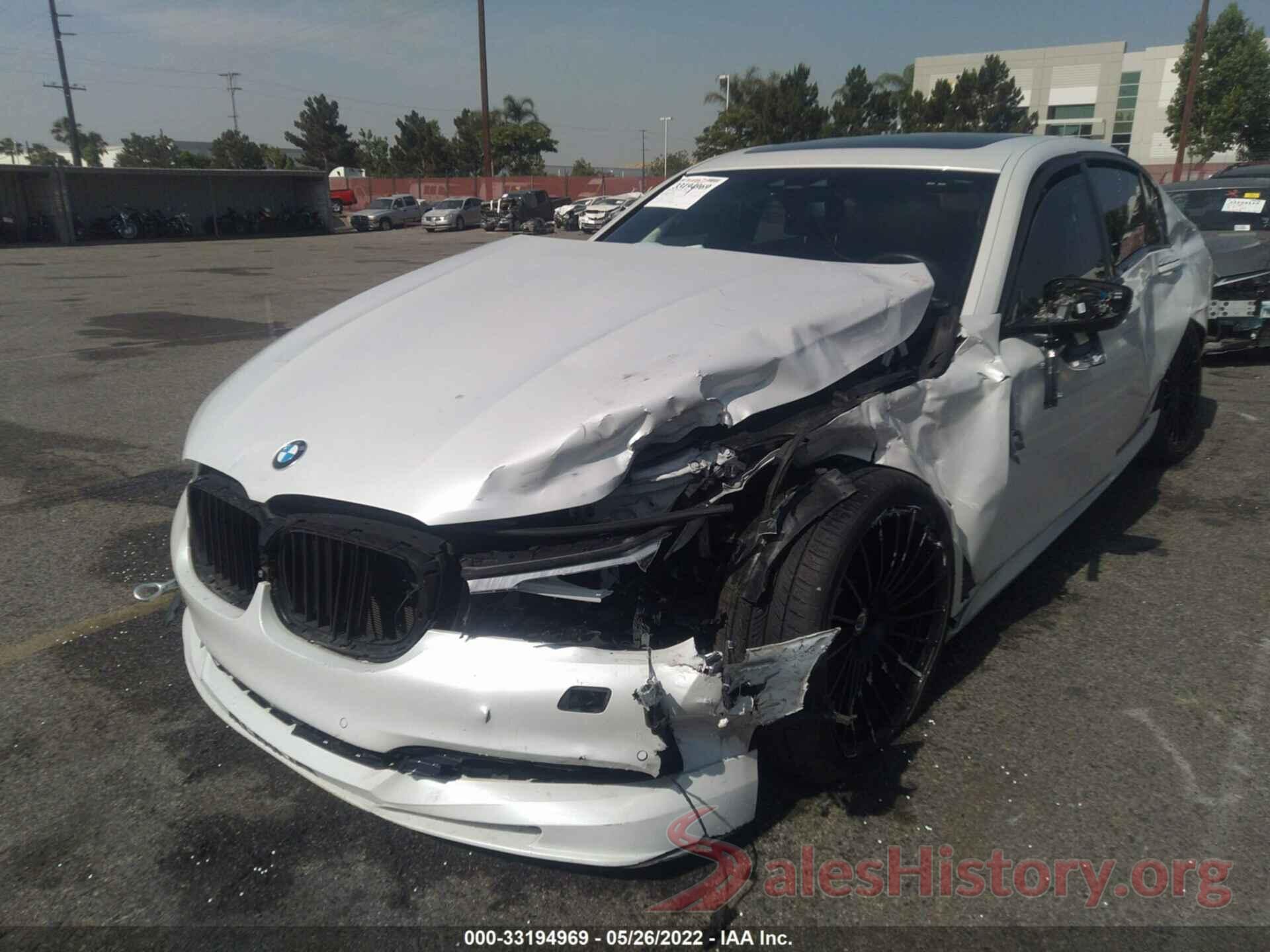 WBA7F2C30HG543878 2017 BMW 7 SERIES