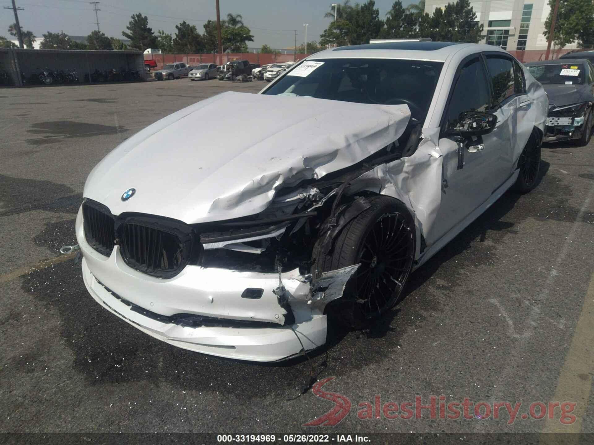 WBA7F2C30HG543878 2017 BMW 7 SERIES