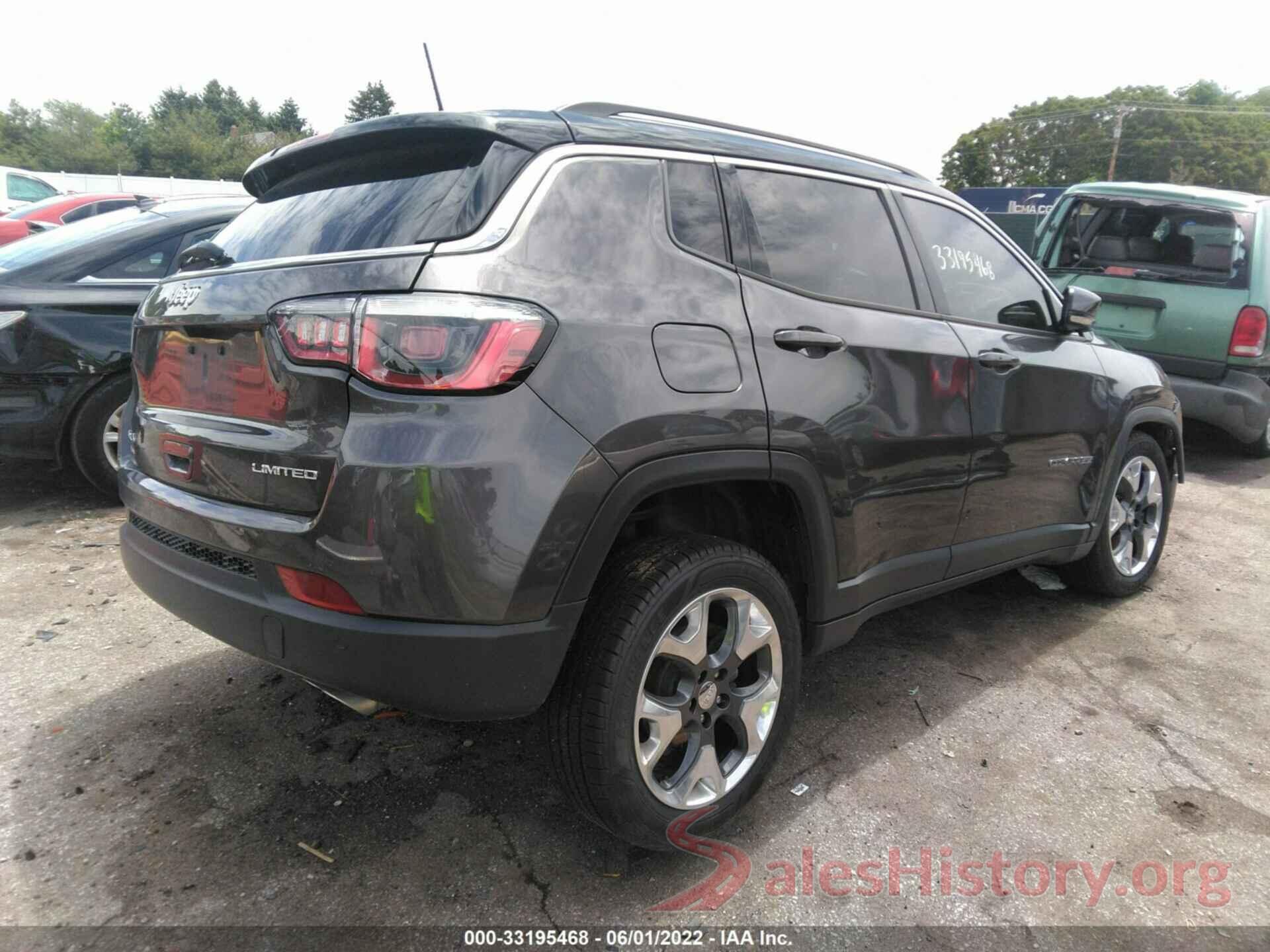 3C4NJDCB2KT740761 2019 JEEP COMPASS