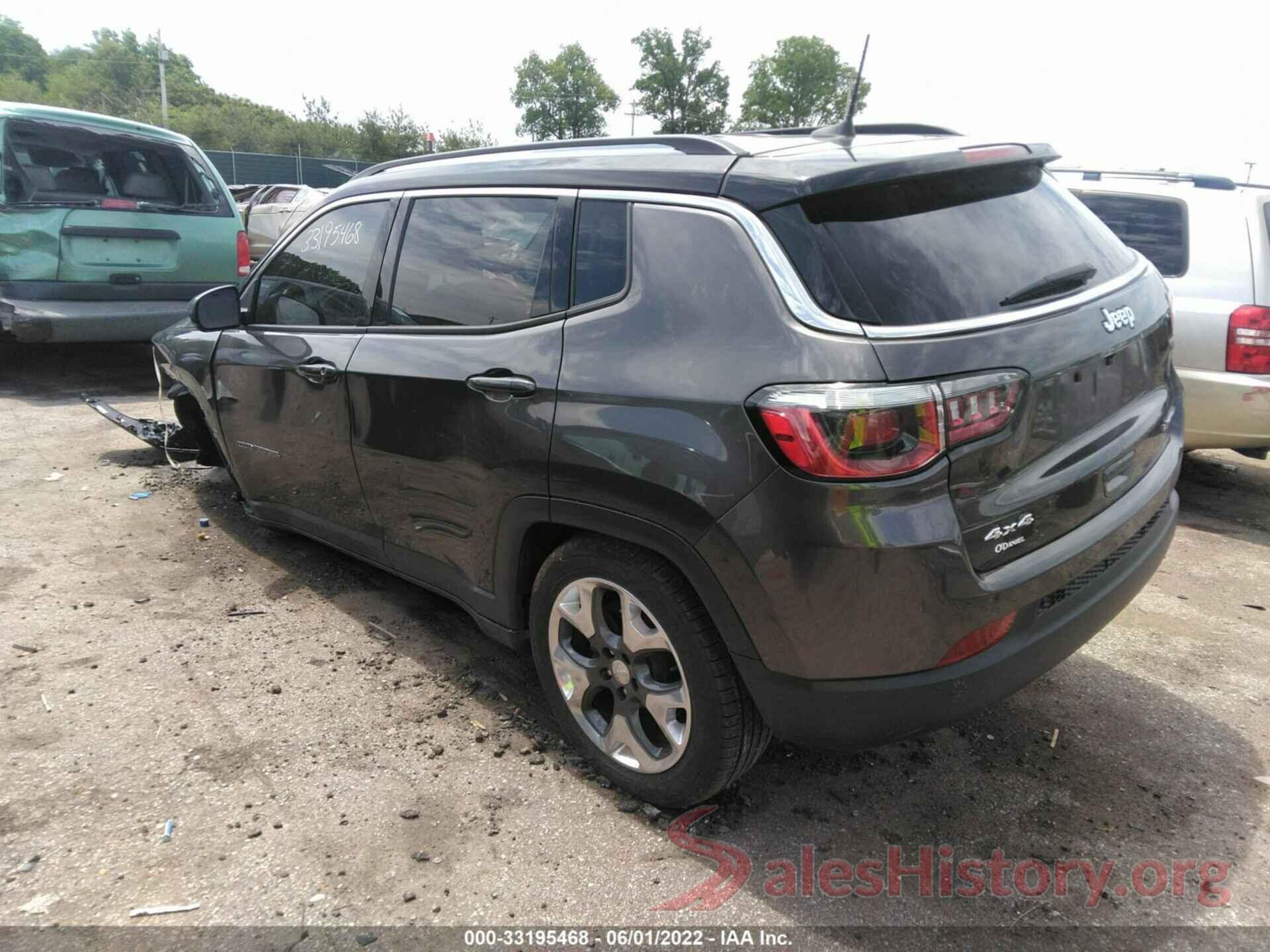 3C4NJDCB2KT740761 2019 JEEP COMPASS