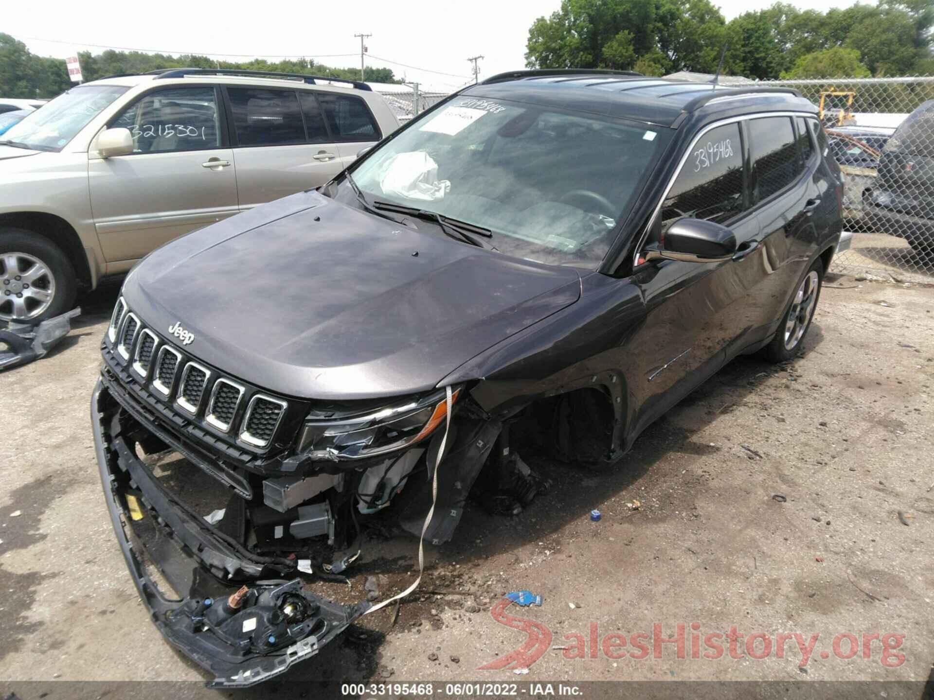 3C4NJDCB2KT740761 2019 JEEP COMPASS