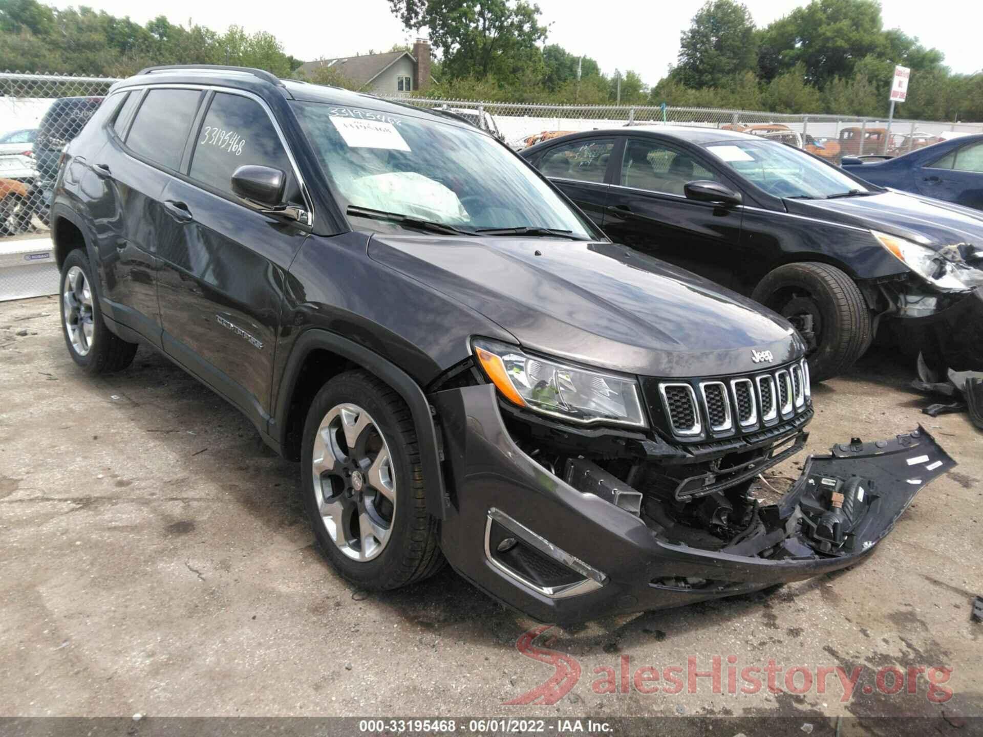 3C4NJDCB2KT740761 2019 JEEP COMPASS