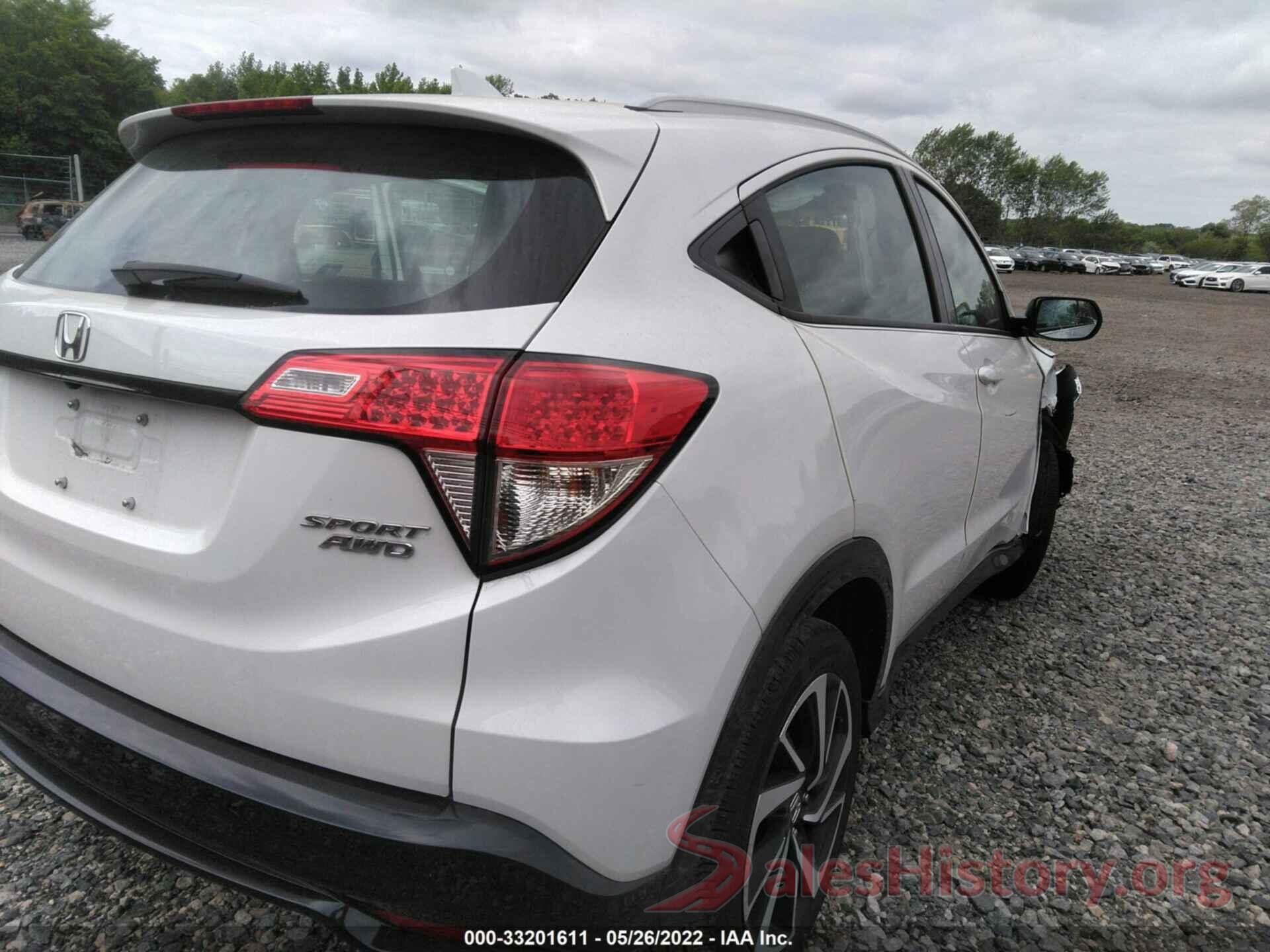 3CZRU6H15LM713936 2020 HONDA HR-V