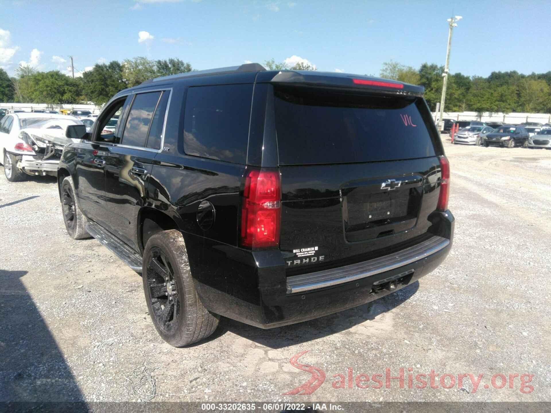 1GNSKCKC3GR317120 2016 CHEVROLET TAHOE