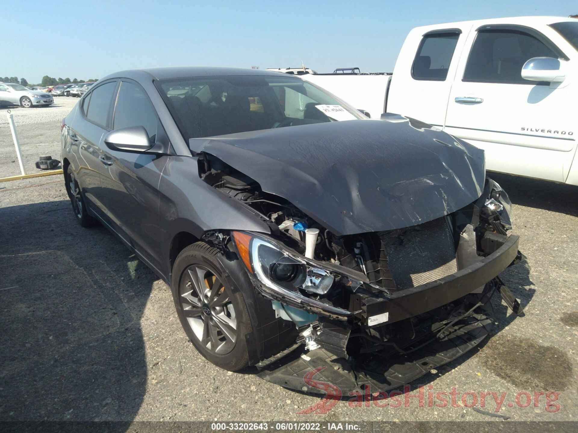 5NPD84LF8JH282426 2018 HYUNDAI ELANTRA