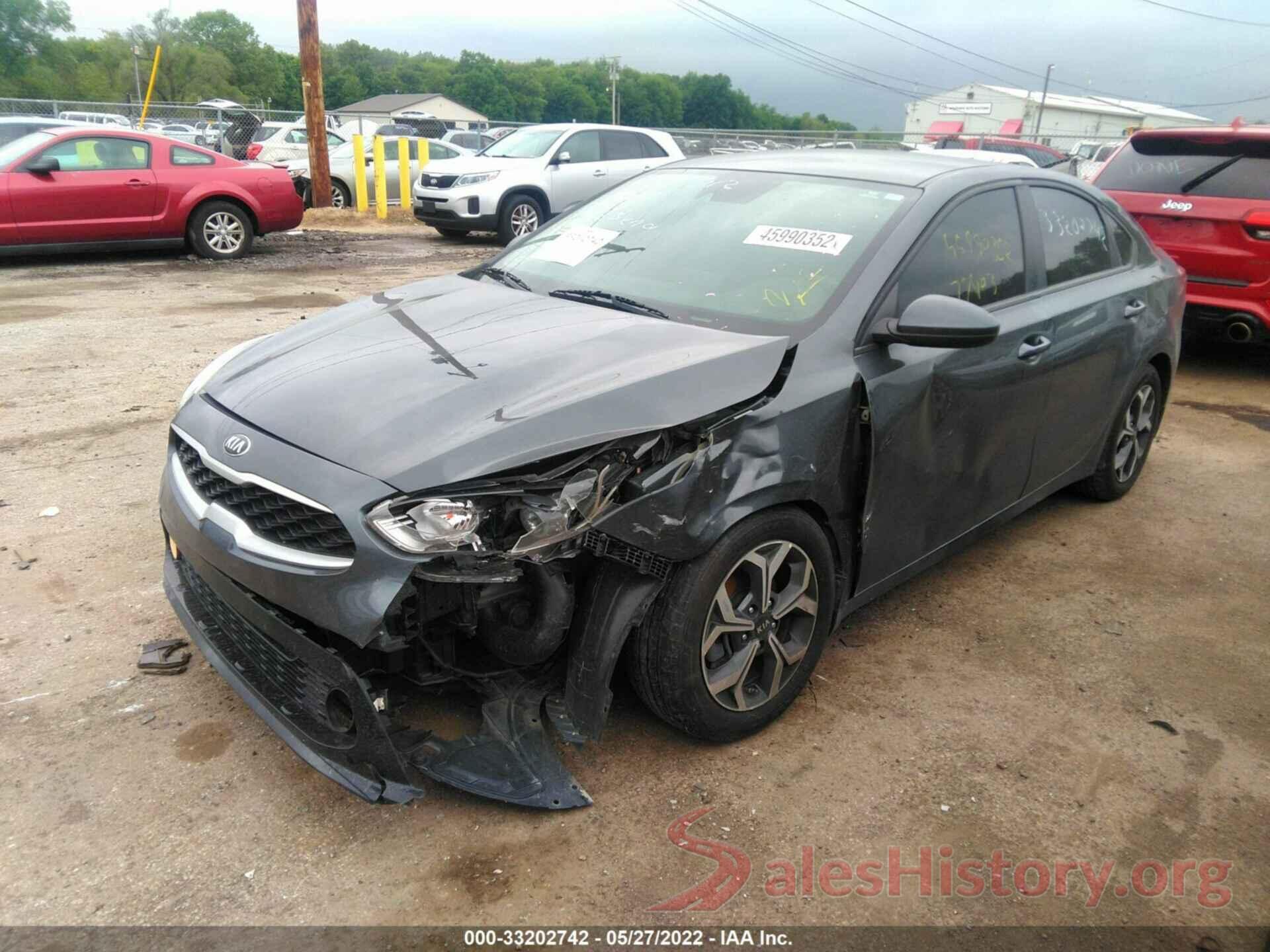 3KPF24AD0KE005982 2019 KIA FORTE