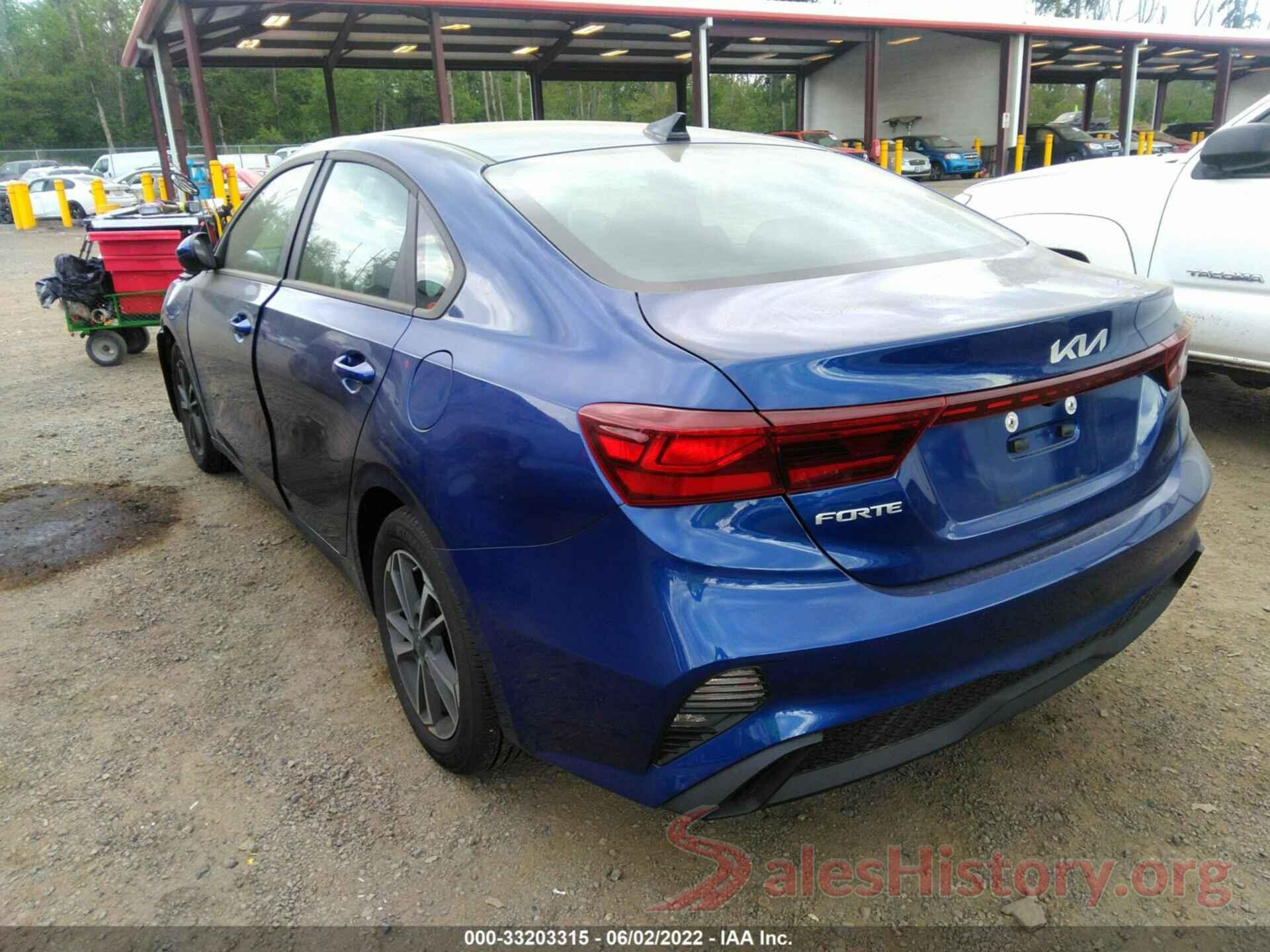 3KPF24AD7NE418051 2022 KIA FORTE