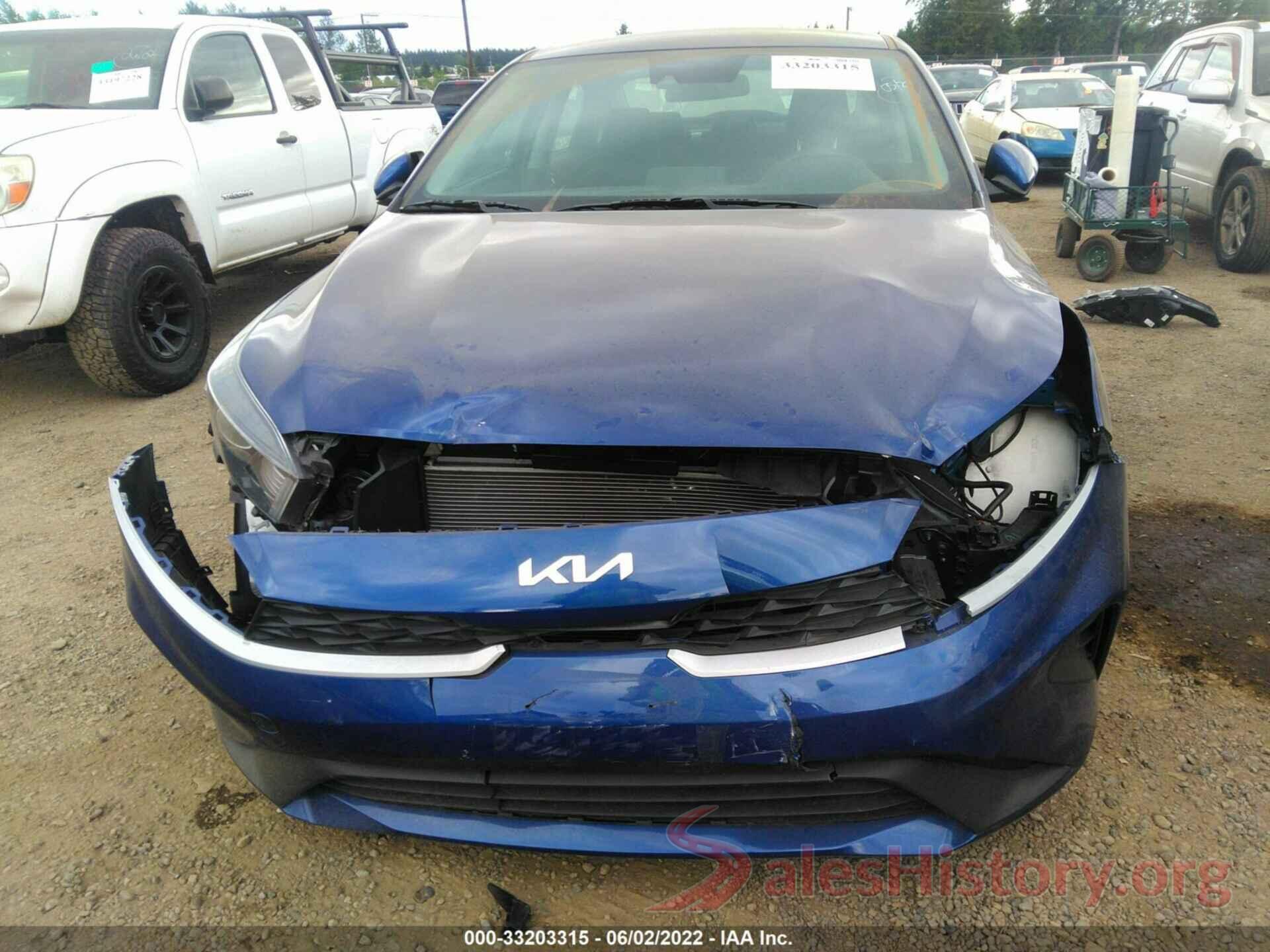 3KPF24AD7NE418051 2022 KIA FORTE