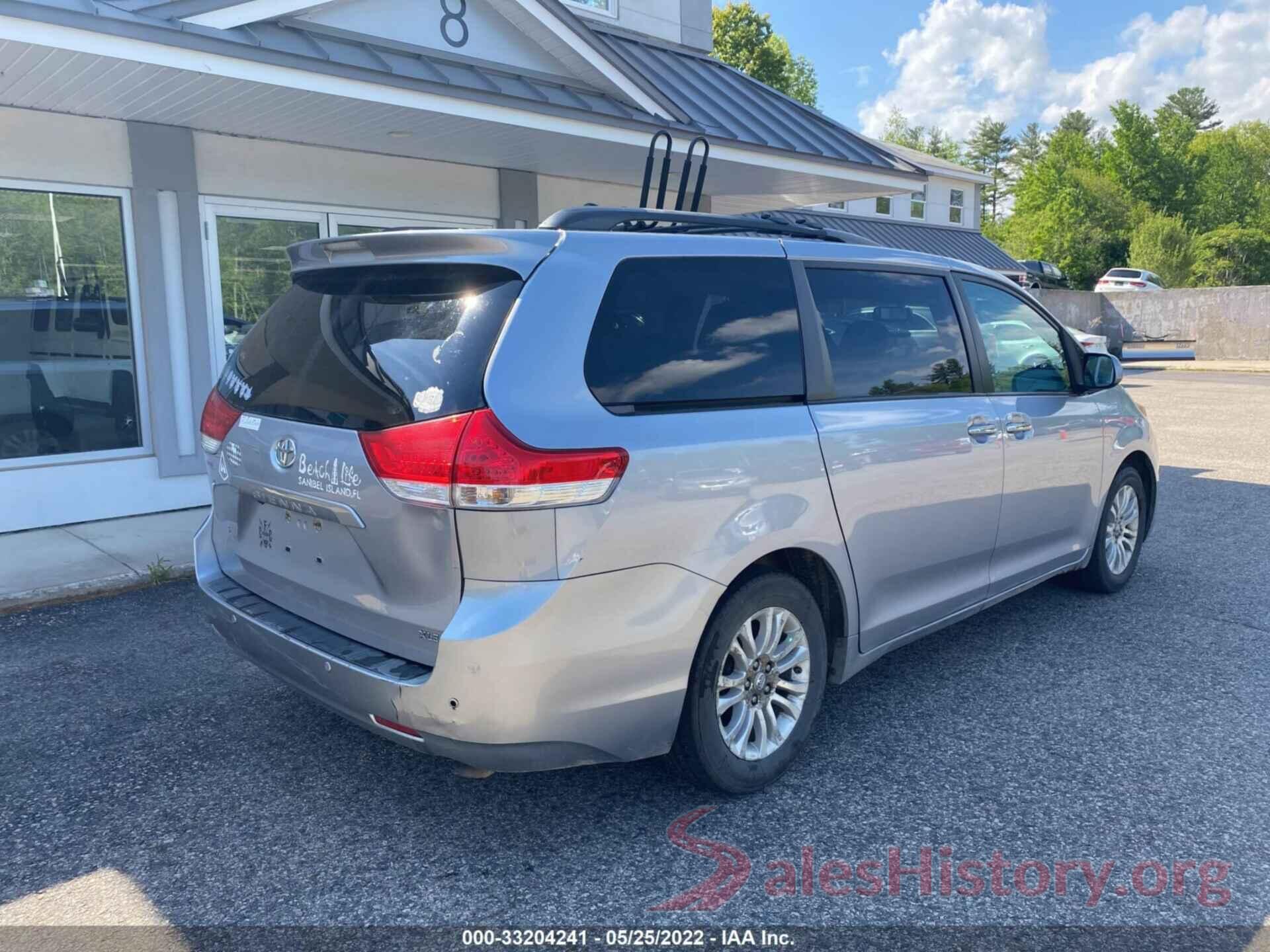 5TDYK3DC1CS195689 2012 TOYOTA SIENNA