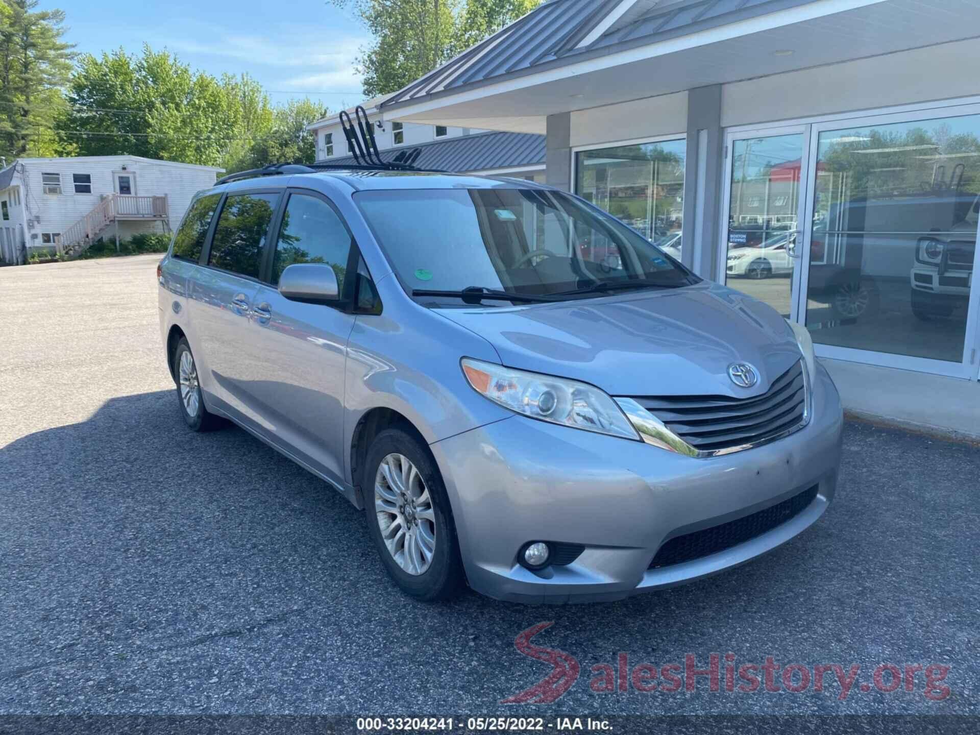 5TDYK3DC1CS195689 2012 TOYOTA SIENNA