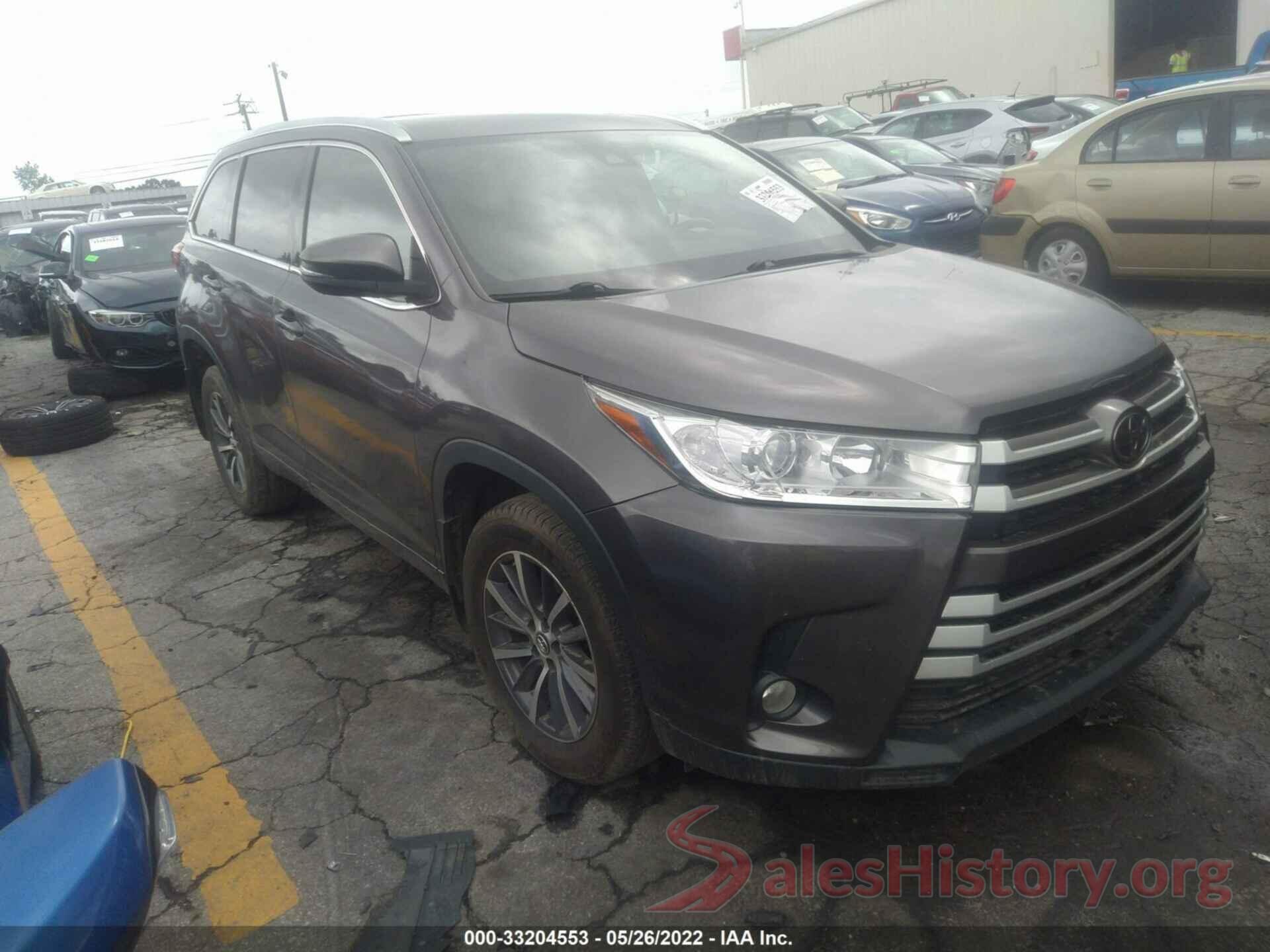 5TDJZRFH7HS396156 2017 TOYOTA HIGHLANDER