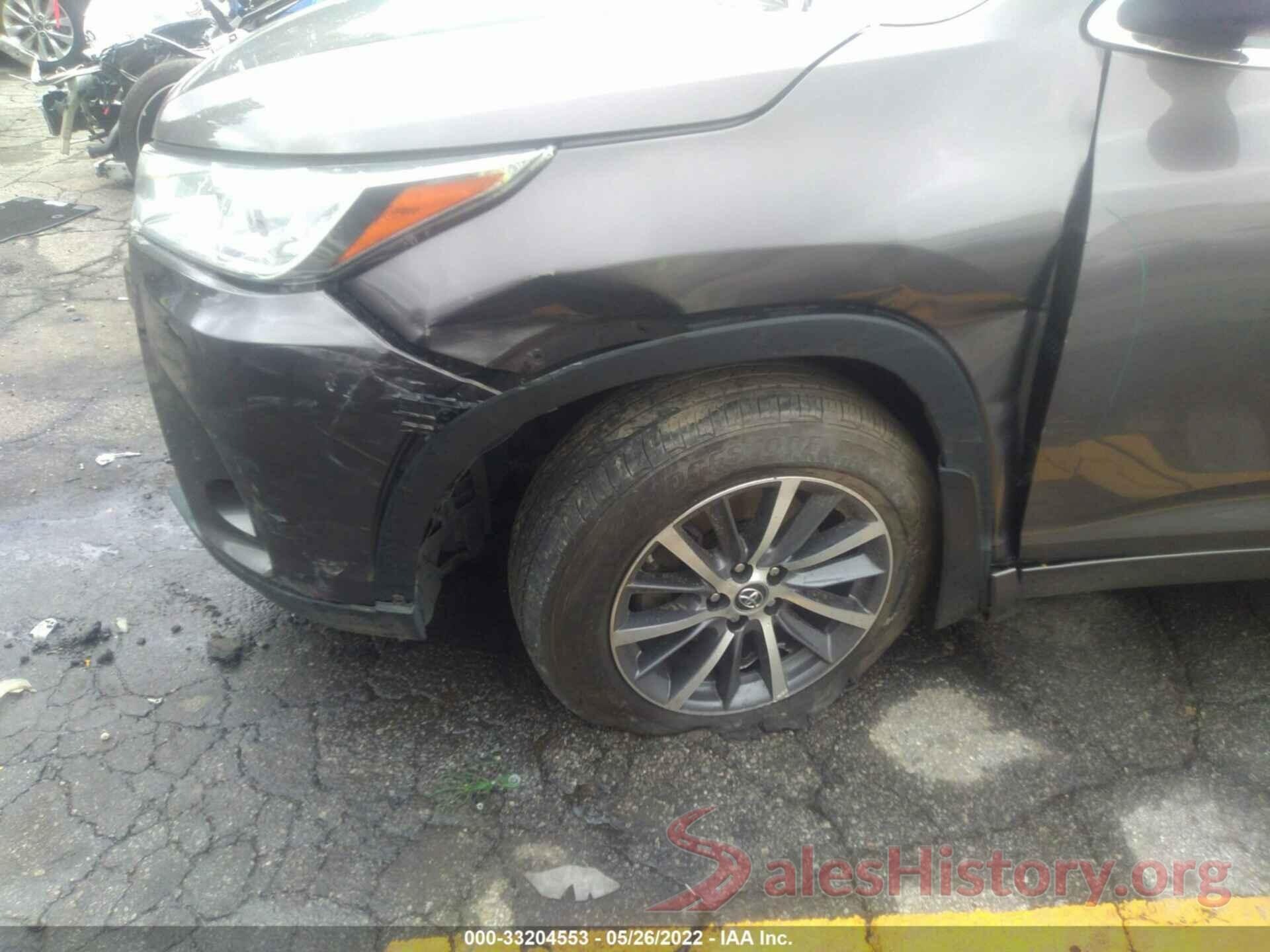 5TDJZRFH7HS396156 2017 TOYOTA HIGHLANDER