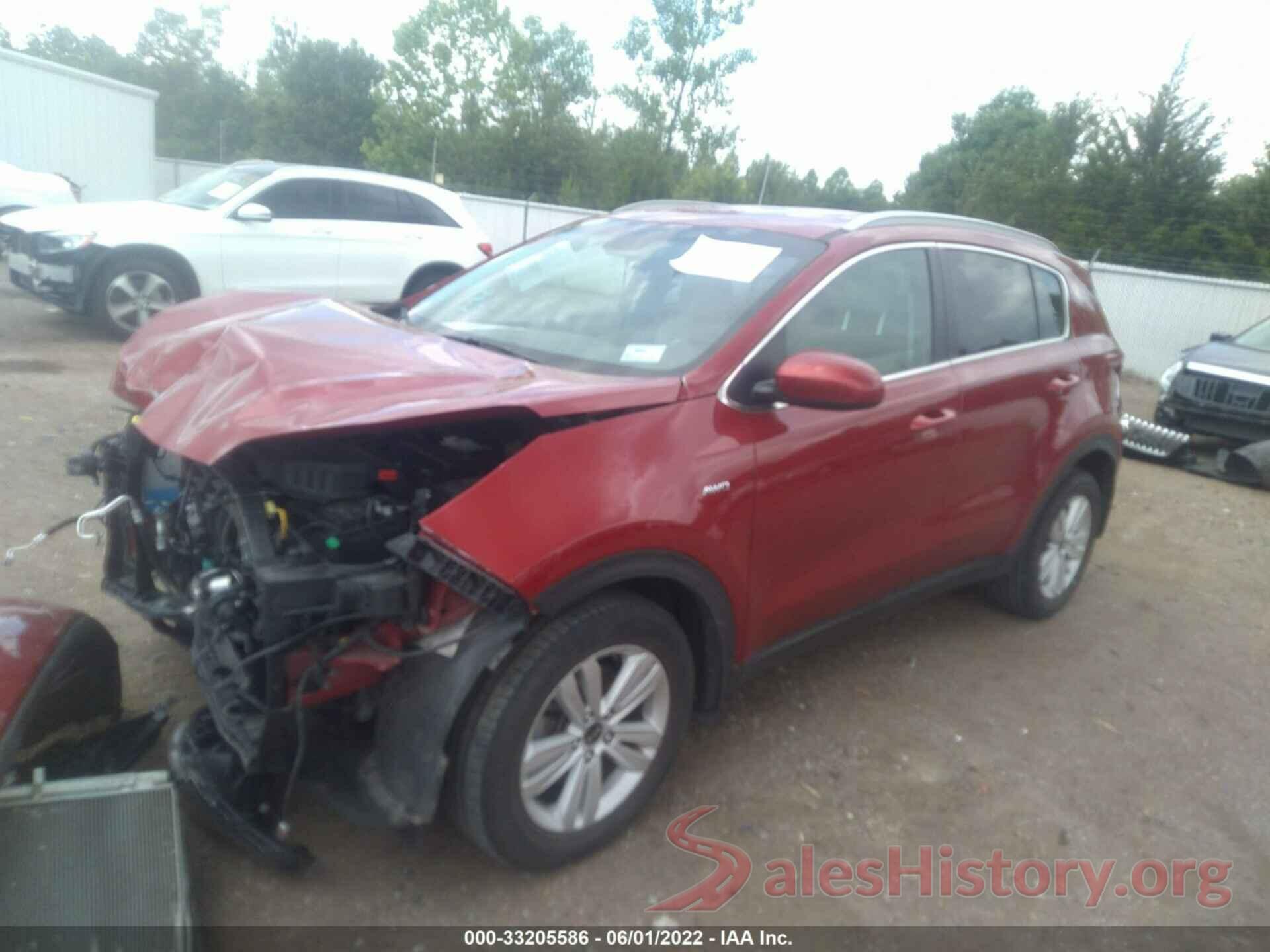 KNDPMCAC9J7417347 2018 KIA SPORTAGE